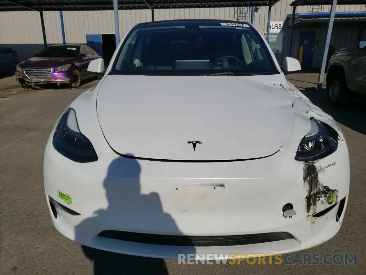 5 Photograph of a damaged car 7SAYGDEEXPF639785 TESLA MODEL Y 2023
