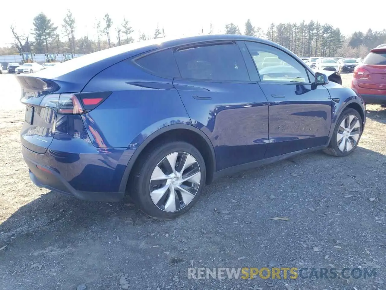3 Photograph of a damaged car 7SAYGDEEXPF687853 TESLA MODEL Y 2023