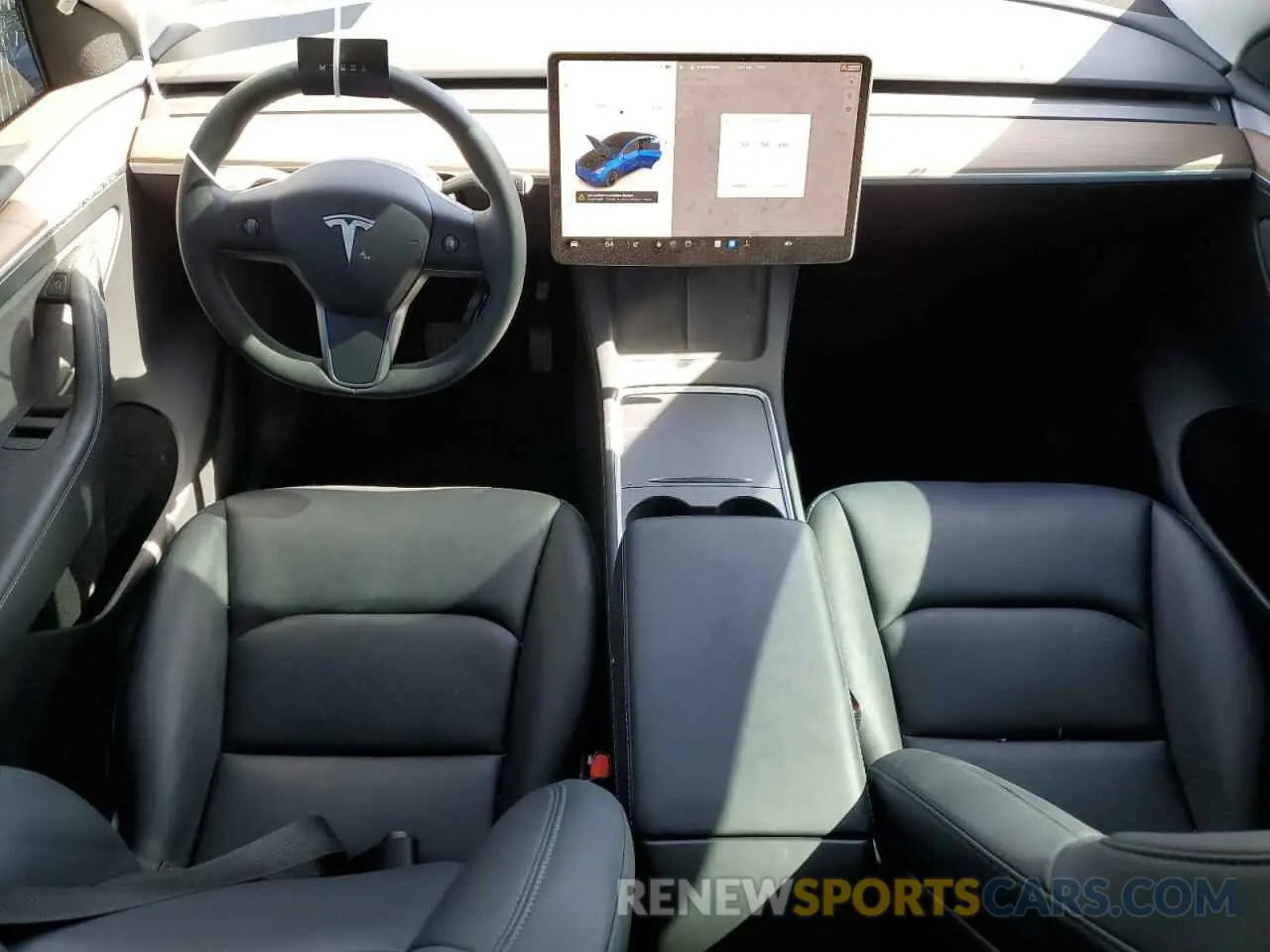 8 Photograph of a damaged car 7SAYGDEEXPF695208 TESLA MODEL Y 2023