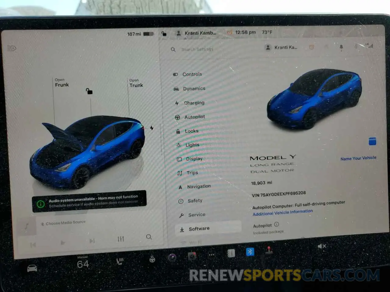 9 Photograph of a damaged car 7SAYGDEEXPF695208 TESLA MODEL Y 2023