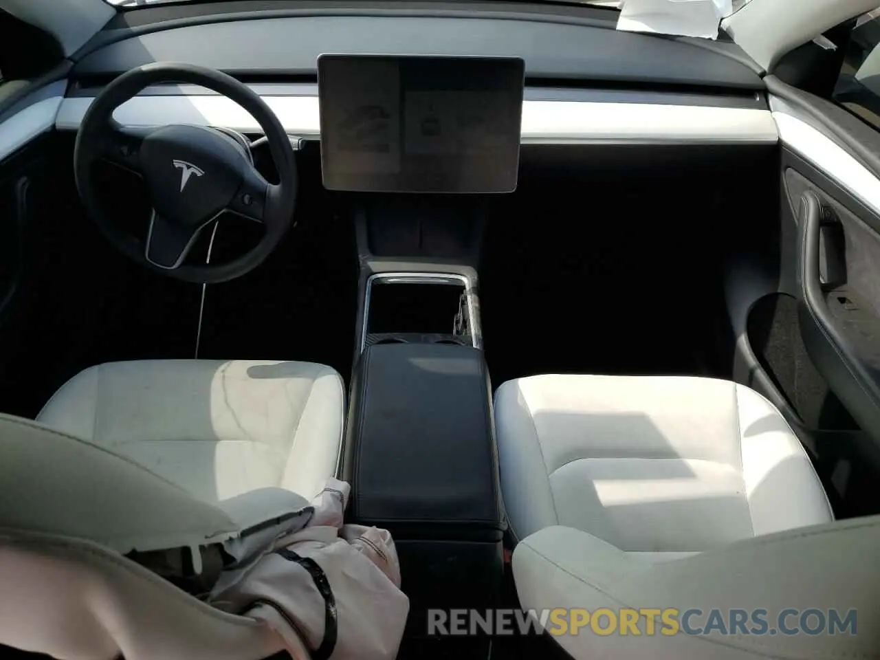 8 Photograph of a damaged car 7SAYGDEEXPF749638 TESLA MODEL Y 2023