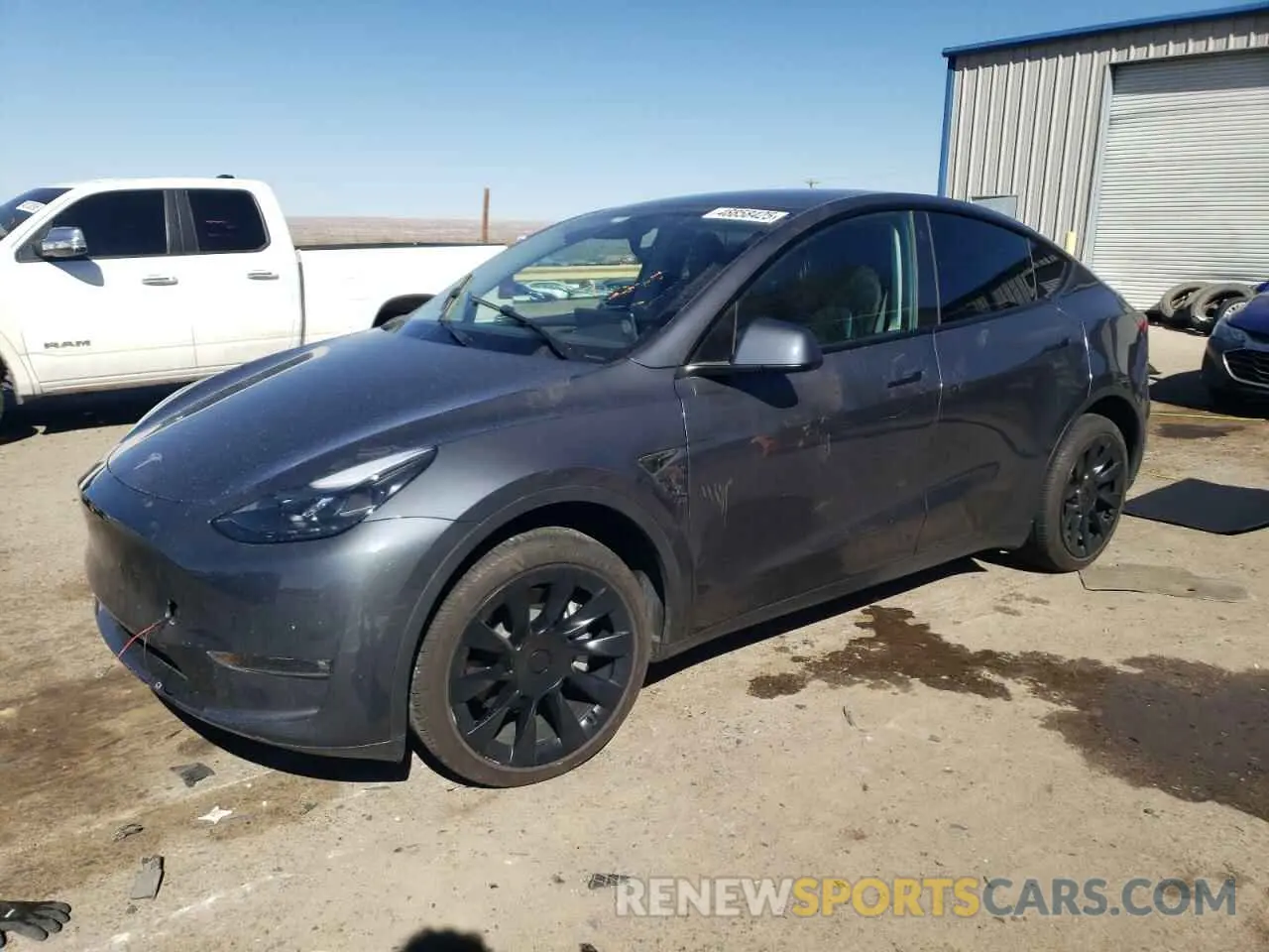 1 Фотография поврежденного автомобиля 7SAYGDEEXPF754676 TESLA MODEL Y 2023