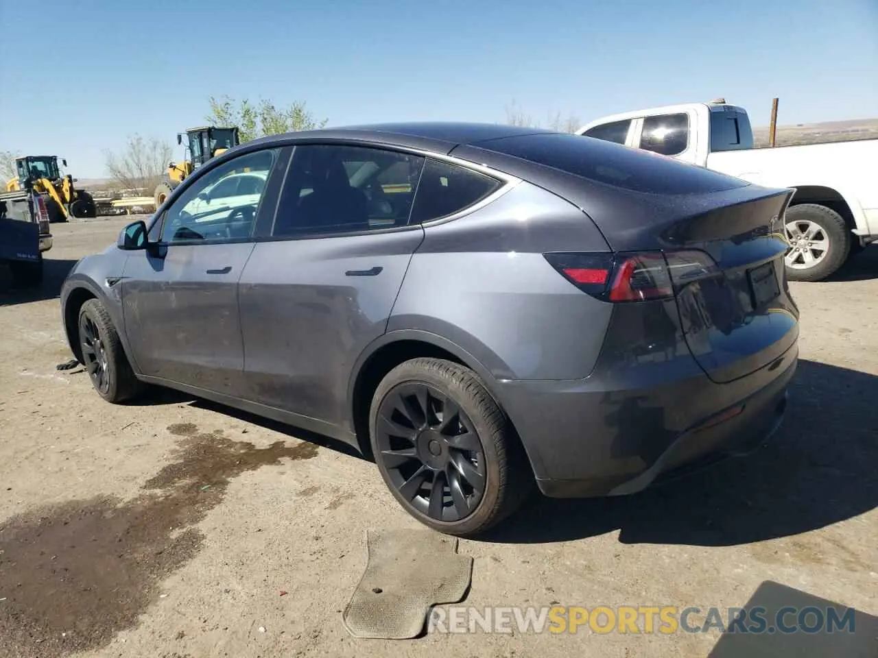 2 Фотография поврежденного автомобиля 7SAYGDEEXPF754676 TESLA MODEL Y 2023