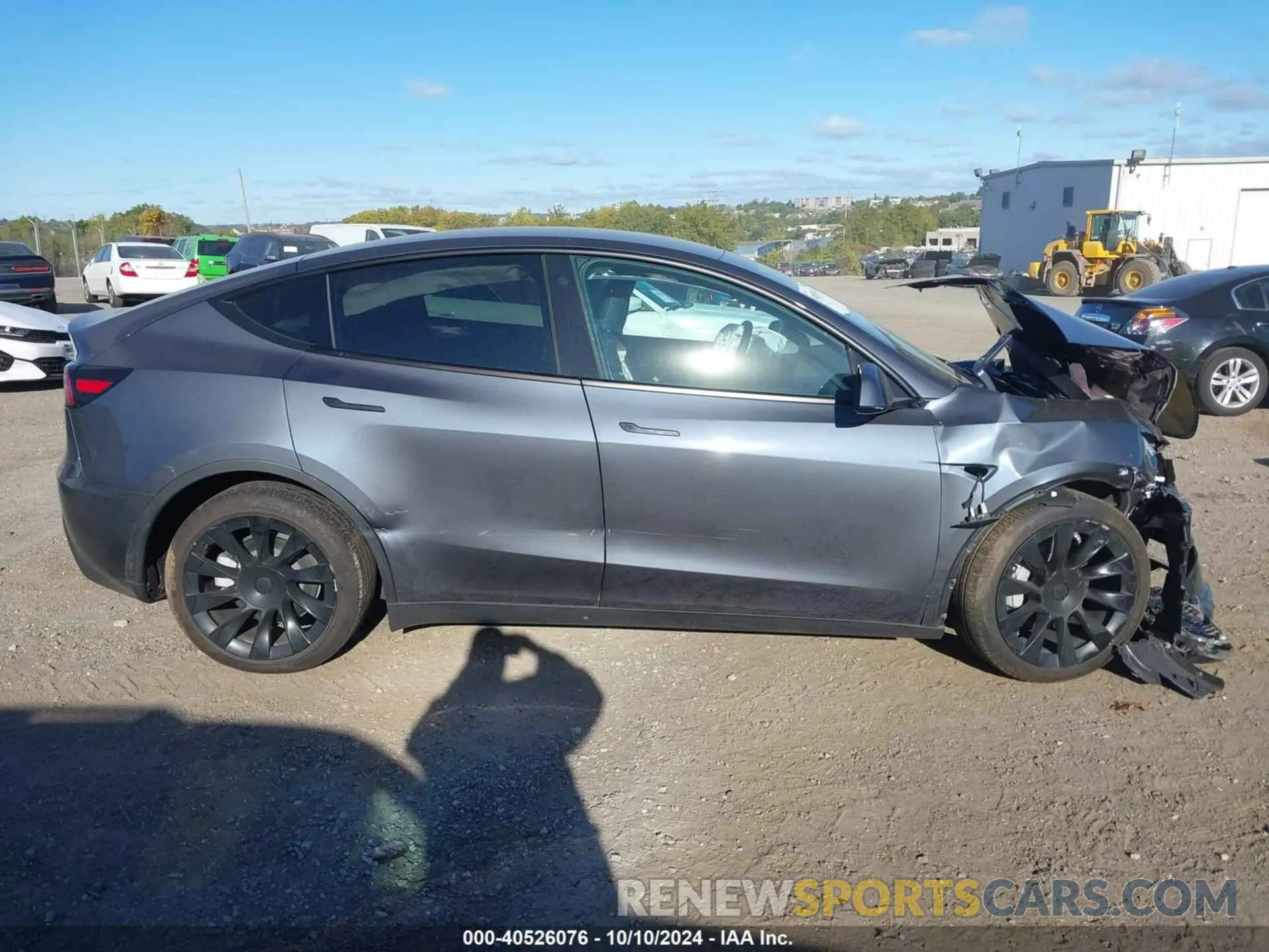 12 Фотография поврежденного автомобиля 7SAYGDEEXPF766262 TESLA MODEL Y 2023