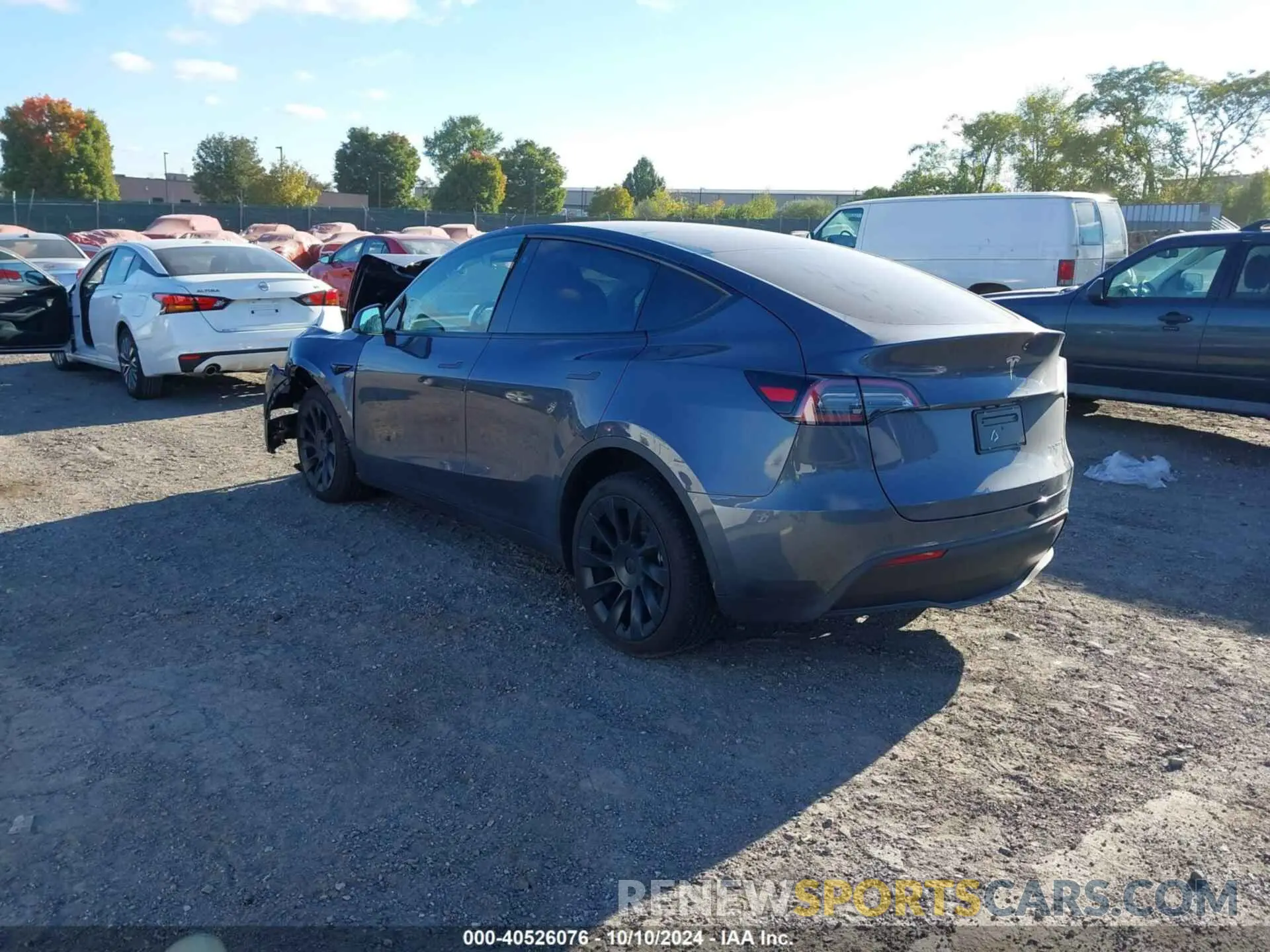 3 Фотография поврежденного автомобиля 7SAYGDEEXPF766262 TESLA MODEL Y 2023