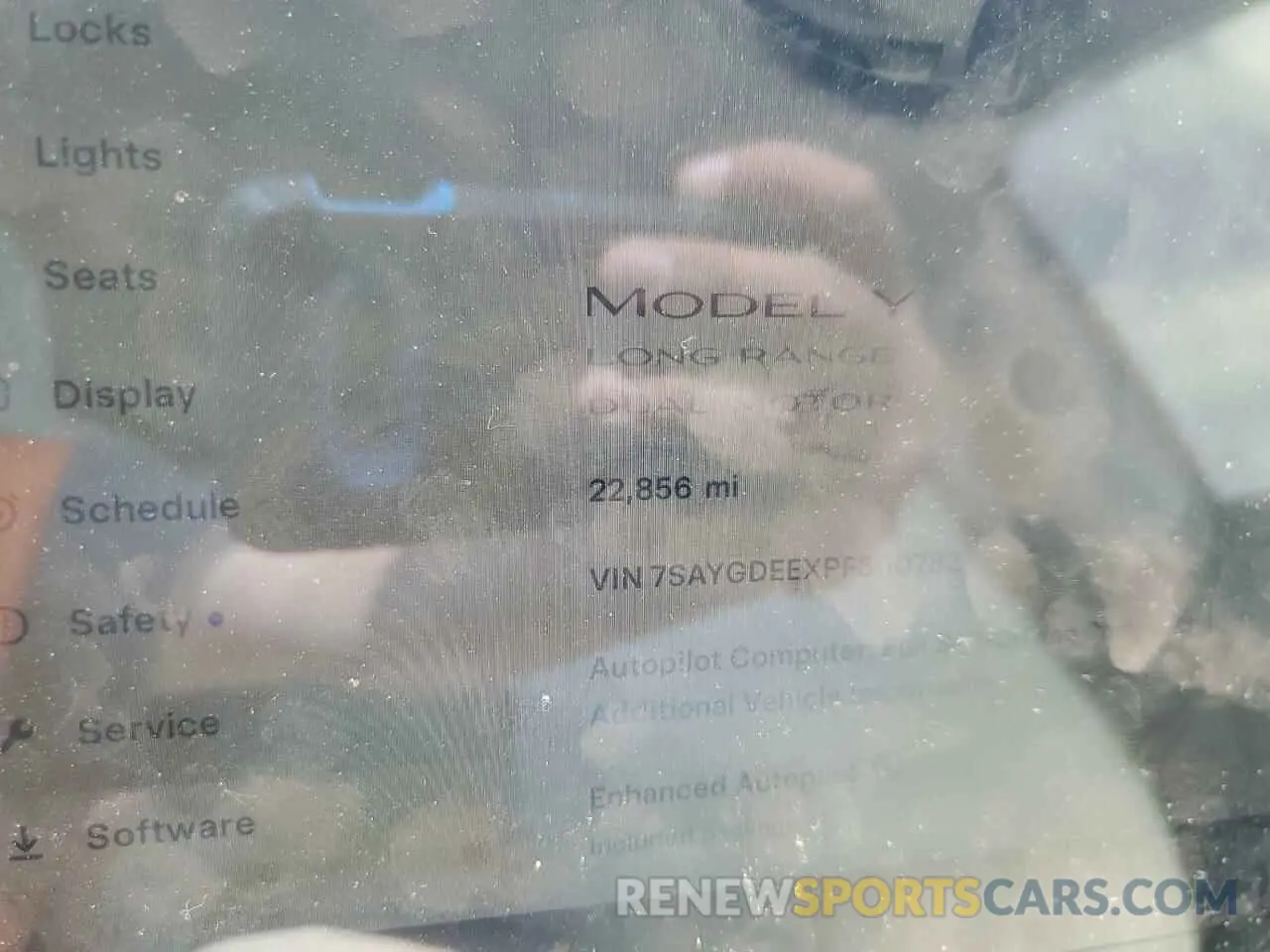 9 Фотография поврежденного автомобиля 7SAYGDEEXPF800782 TESLA MODEL Y 2023