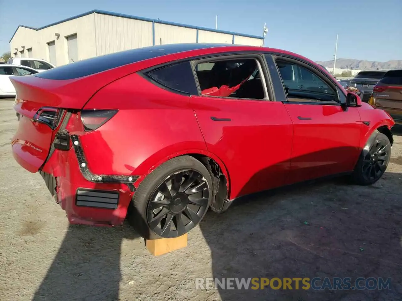 3 Photograph of a damaged car 7SAYGDEEXPF812480 TESLA MODEL Y 2023