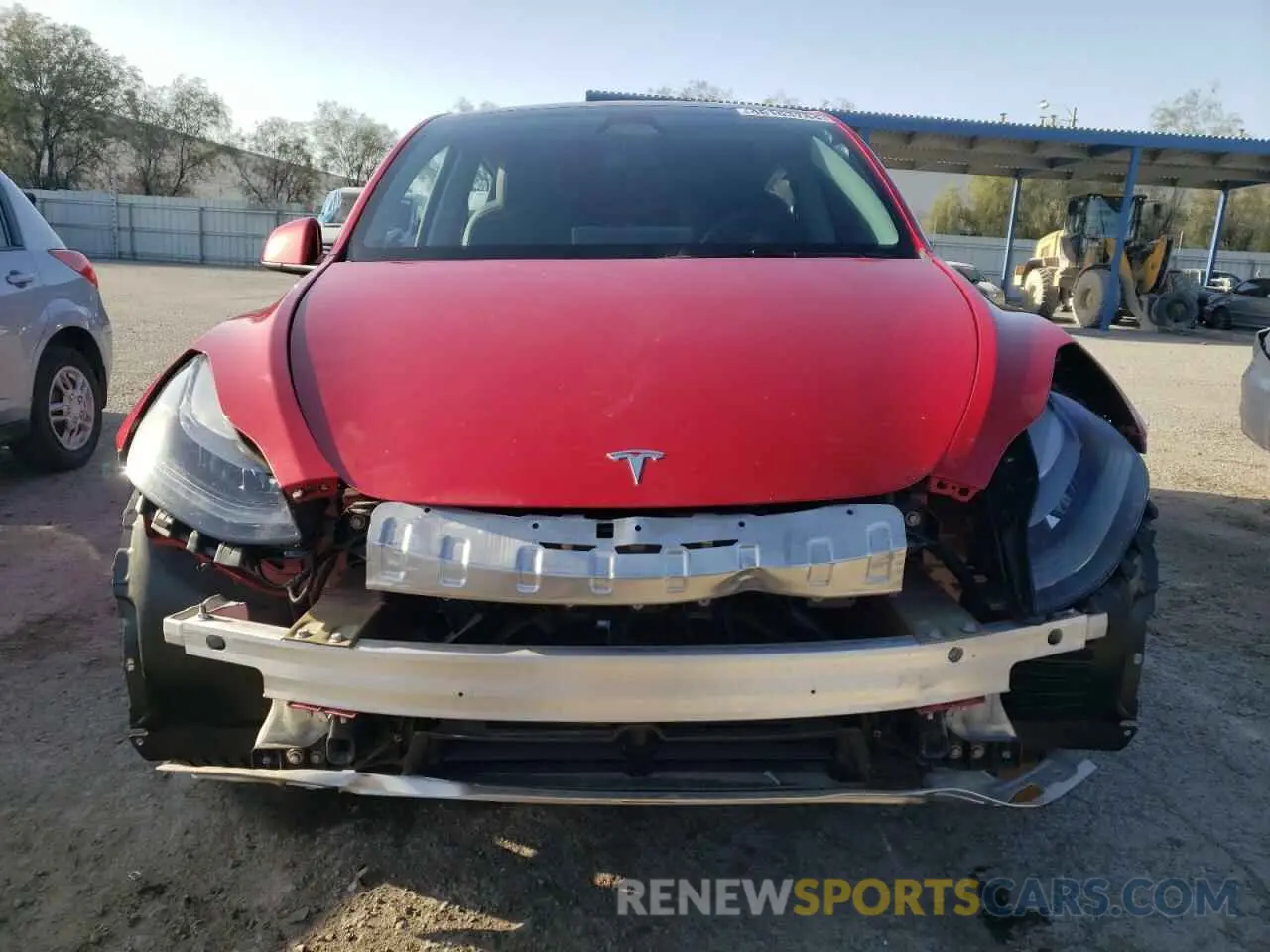 5 Photograph of a damaged car 7SAYGDEEXPF812480 TESLA MODEL Y 2023