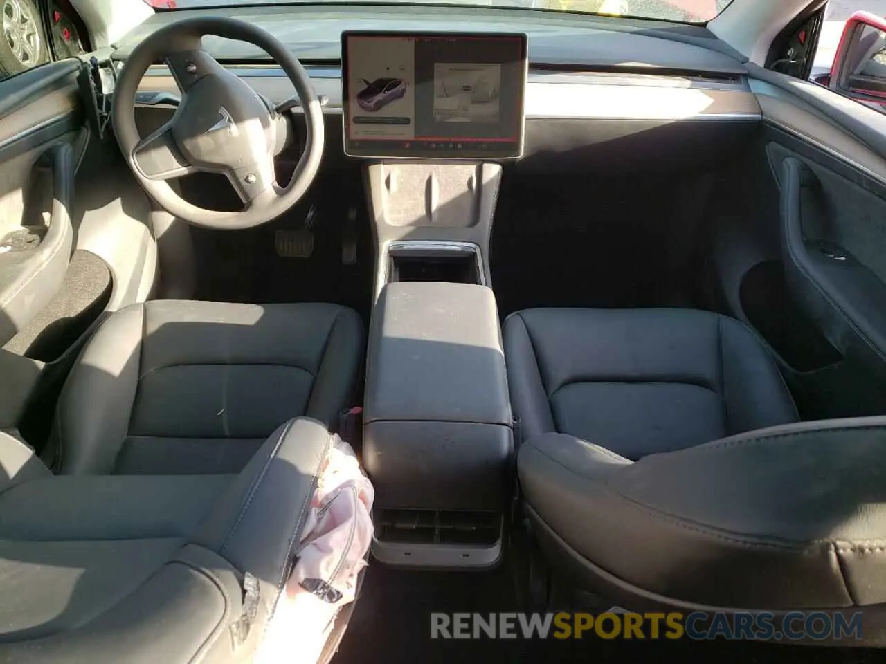 8 Photograph of a damaged car 7SAYGDEEXPF812480 TESLA MODEL Y 2023