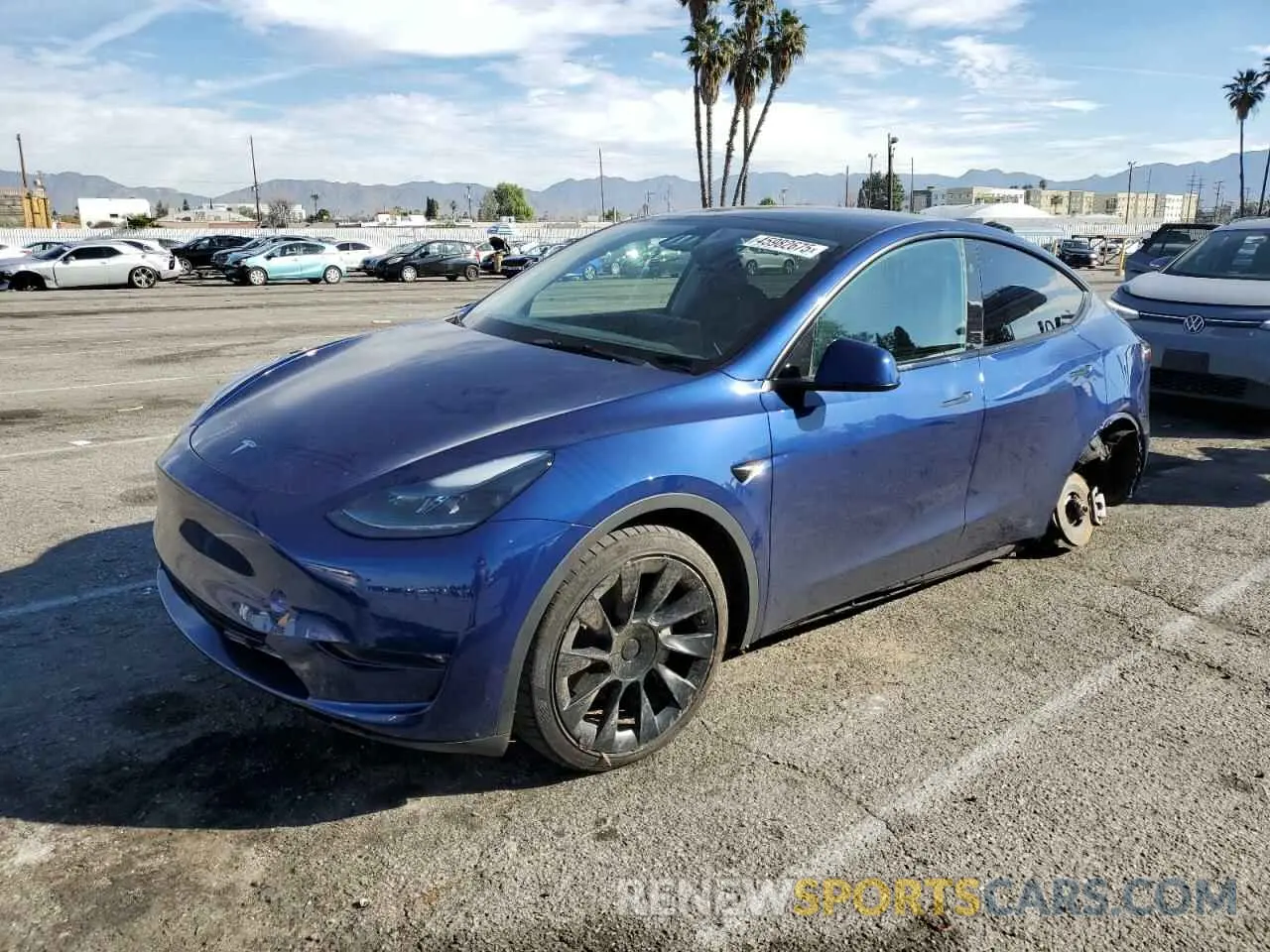 1 Фотография поврежденного автомобиля 7SAYGDEEXPF814469 TESLA MODEL Y 2023