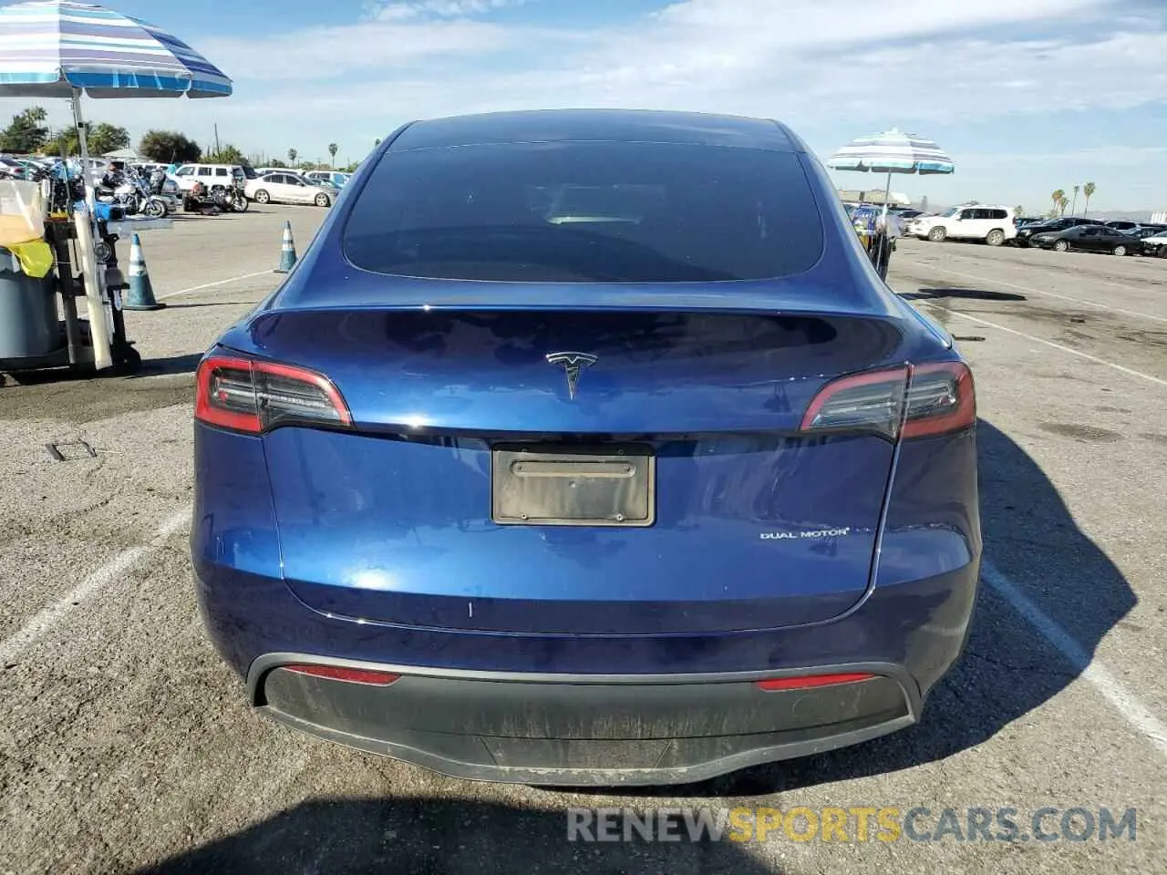 6 Фотография поврежденного автомобиля 7SAYGDEEXPF814469 TESLA MODEL Y 2023