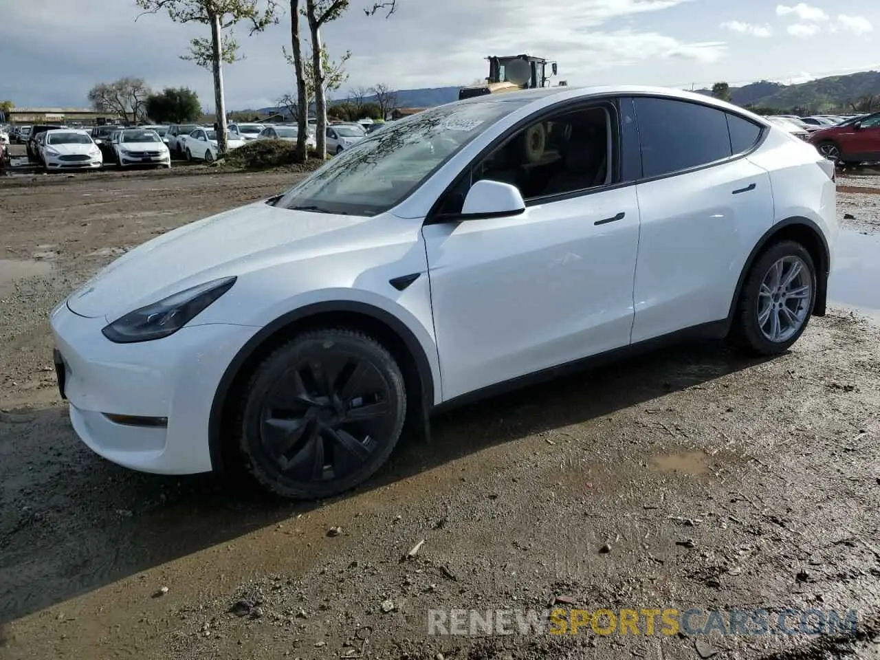 1 Фотография поврежденного автомобиля 7SAYGDEEXPF844622 TESLA MODEL Y 2023