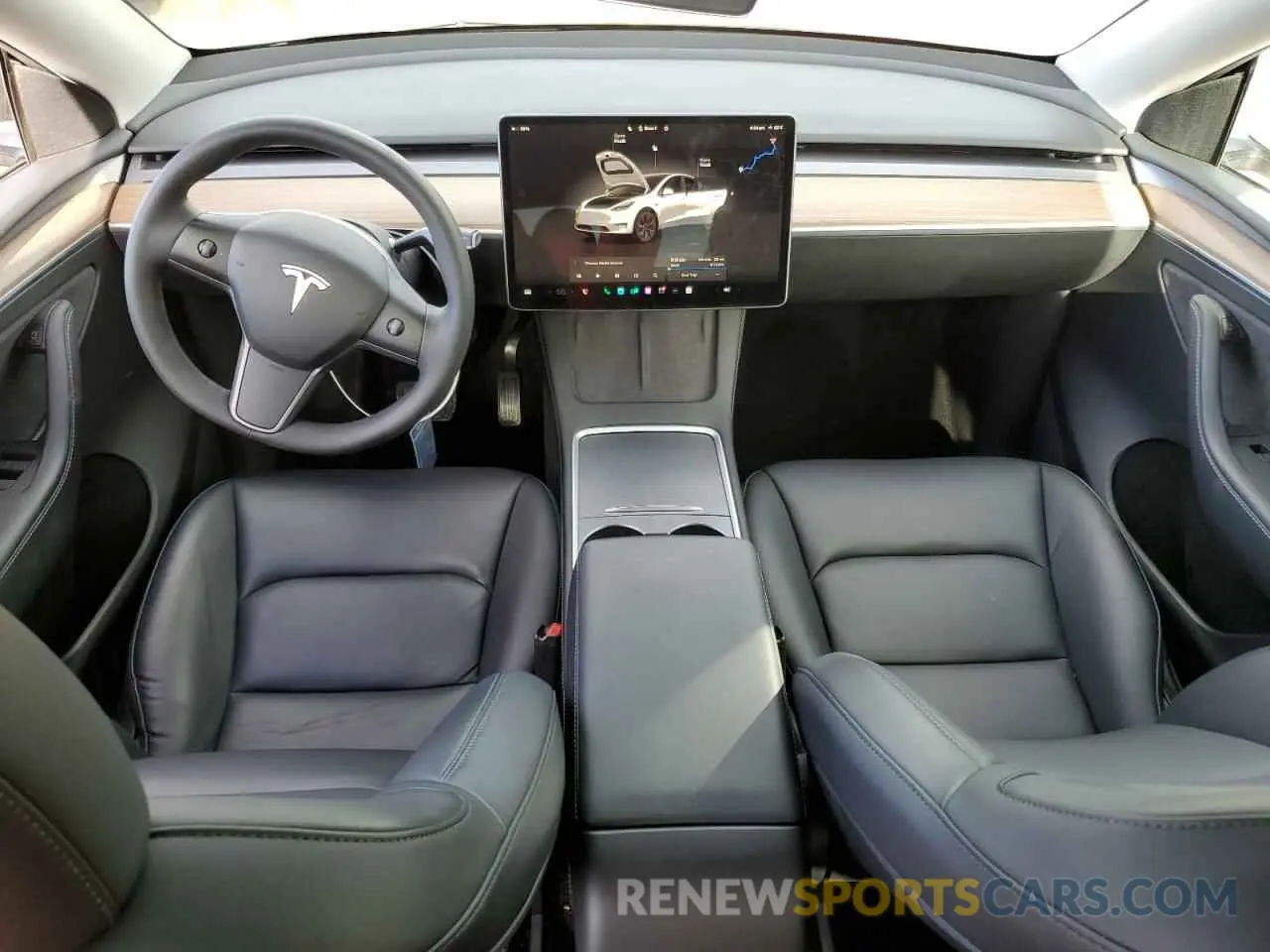 8 Фотография поврежденного автомобиля 7SAYGDEEXPF844622 TESLA MODEL Y 2023