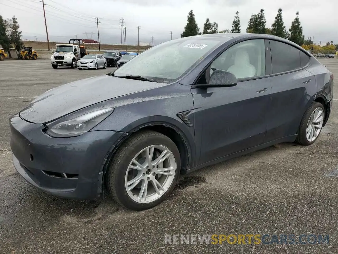 1 Фотография поврежденного автомобиля 7SAYGDEEXPF852736 TESLA MODEL Y 2023