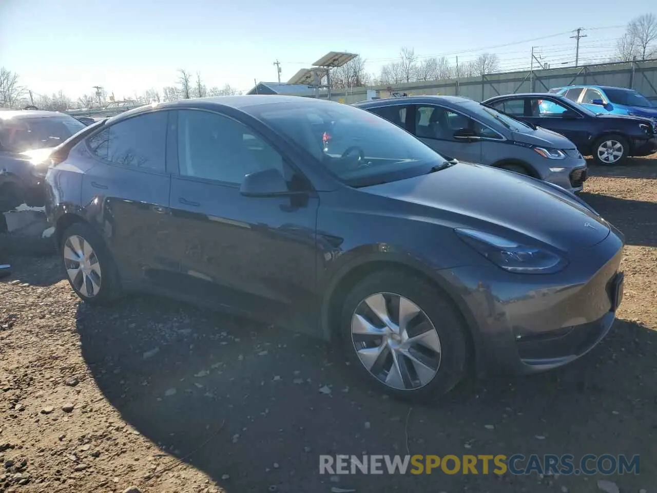 4 Photograph of a damaged car 7SAYGDEEXPF854017 TESLA MODEL Y 2023