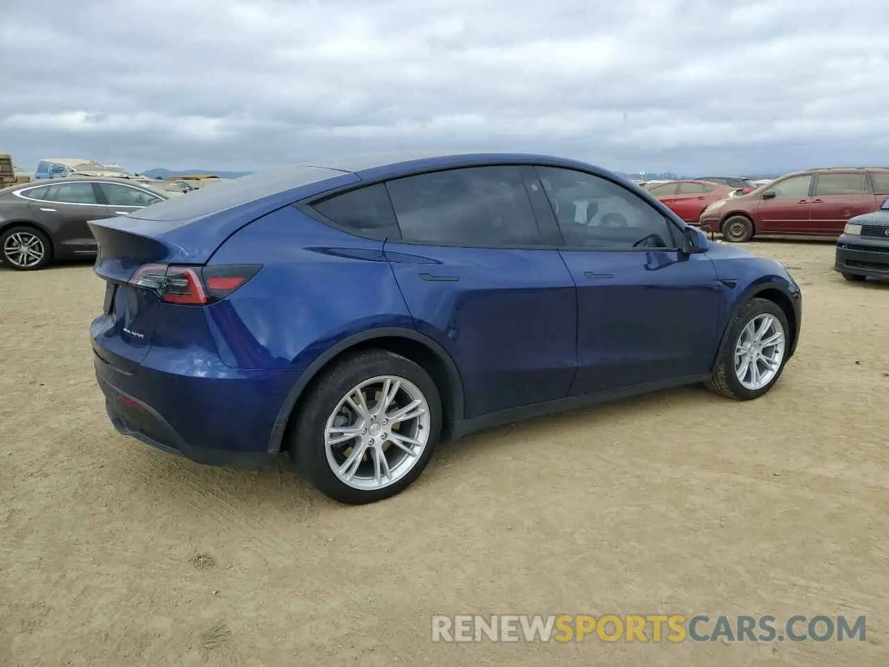 3 Photograph of a damaged car 7SAYGDEEXPF900882 TESLA MODEL Y 2023