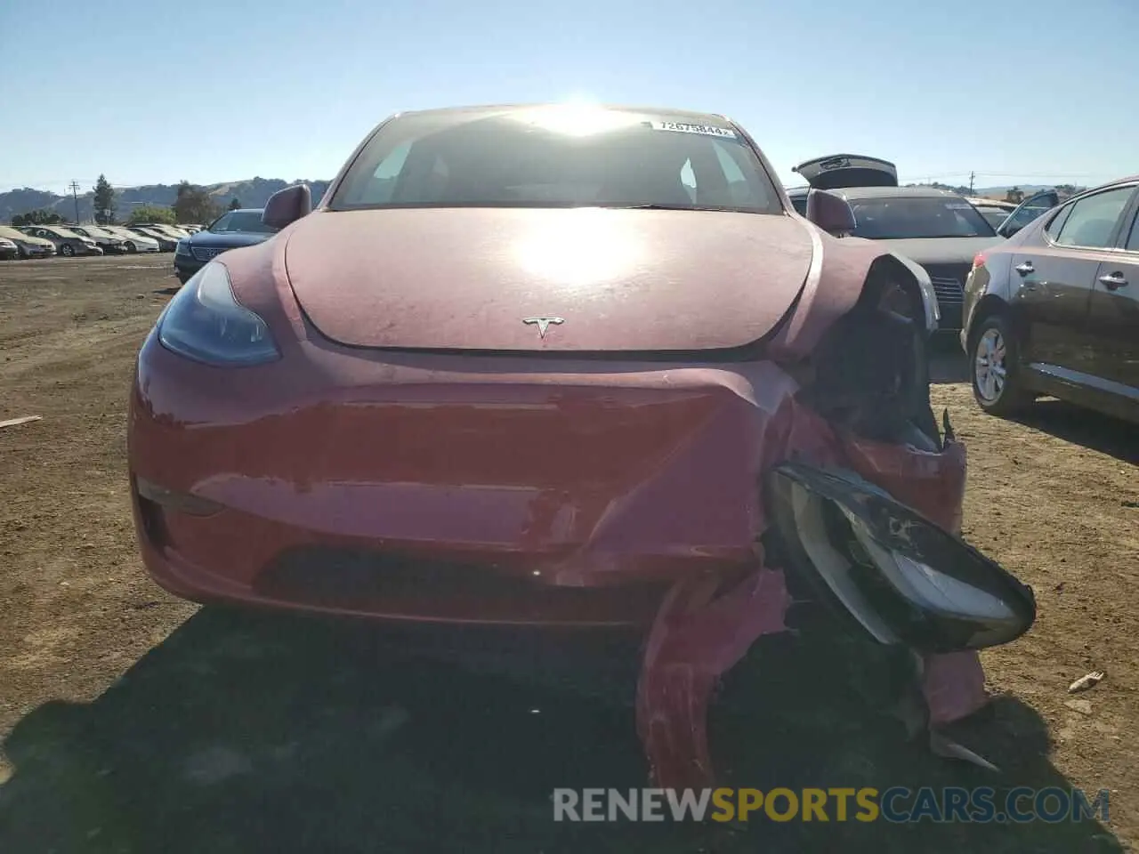 5 Фотография поврежденного автомобиля 7SAYGDEEXPF921943 TESLA MODEL Y 2023