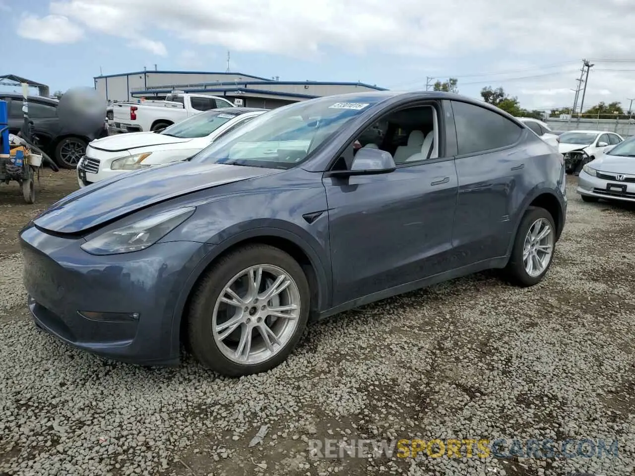 1 Фотография поврежденного автомобиля 7SAYGDEEXPF968017 TESLA MODEL Y 2023
