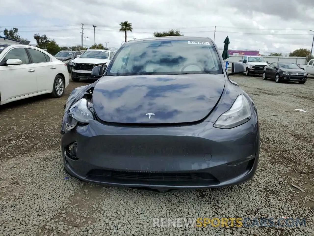 5 Фотография поврежденного автомобиля 7SAYGDEEXPF968017 TESLA MODEL Y 2023