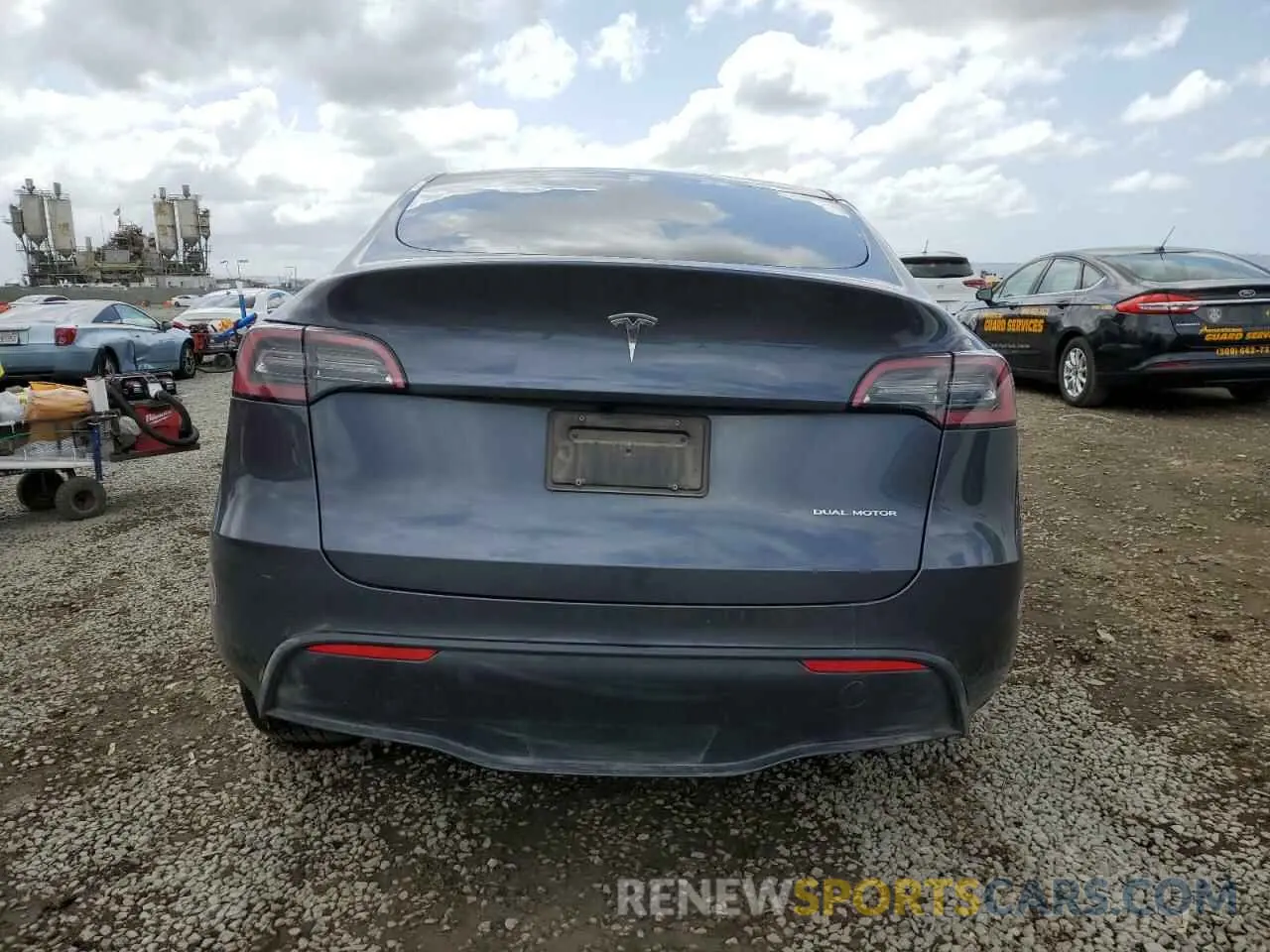 6 Фотография поврежденного автомобиля 7SAYGDEEXPF968017 TESLA MODEL Y 2023
