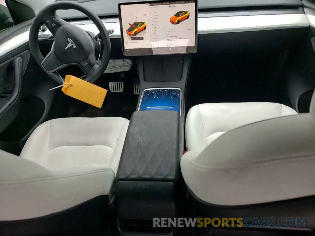 8 Photograph of a damaged car 7SAYGDEF0PF621840 TESLA MODEL Y 2023