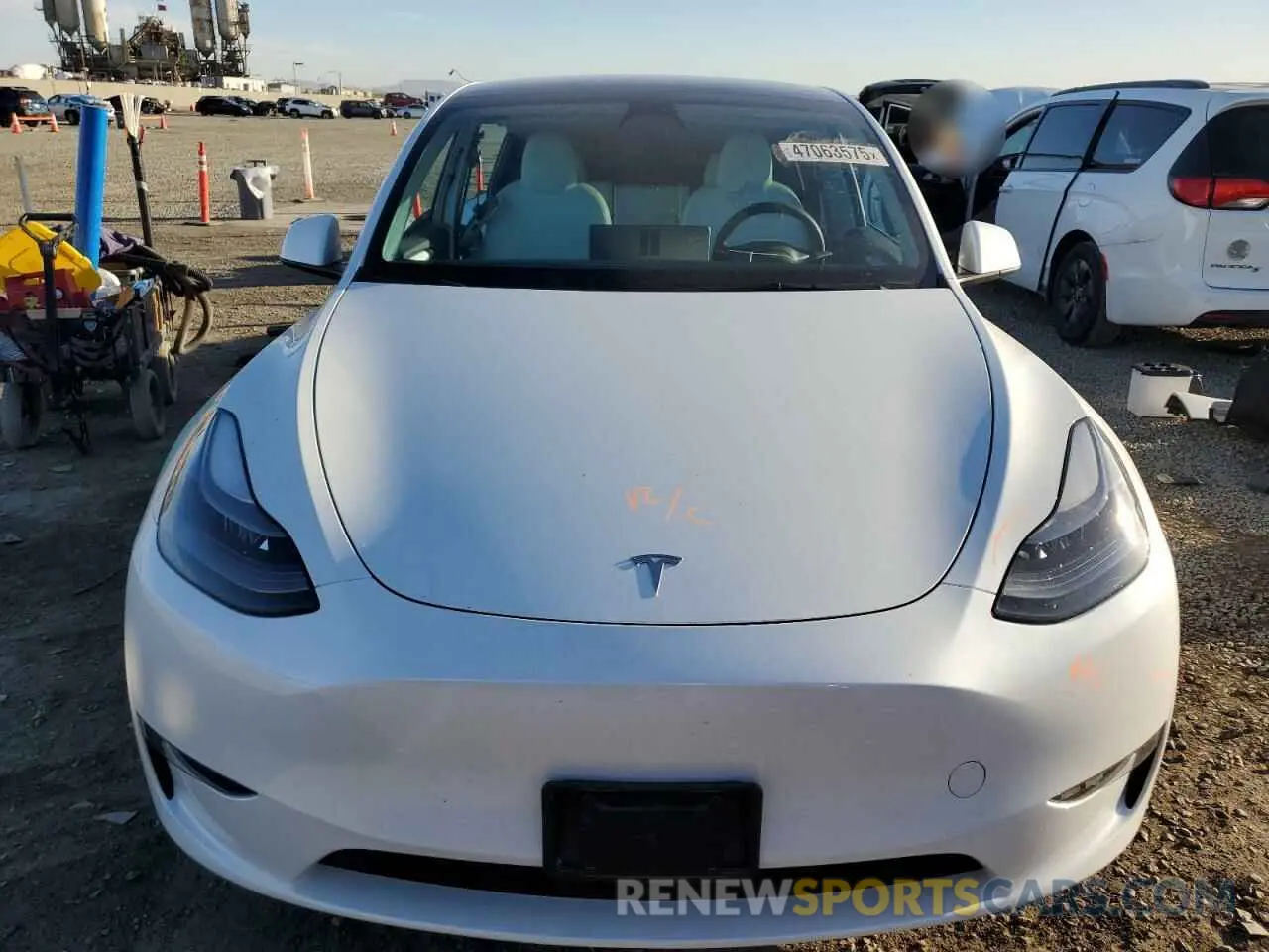 5 Photograph of a damaged car 7SAYGDEF0PF702093 TESLA MODEL Y 2023
