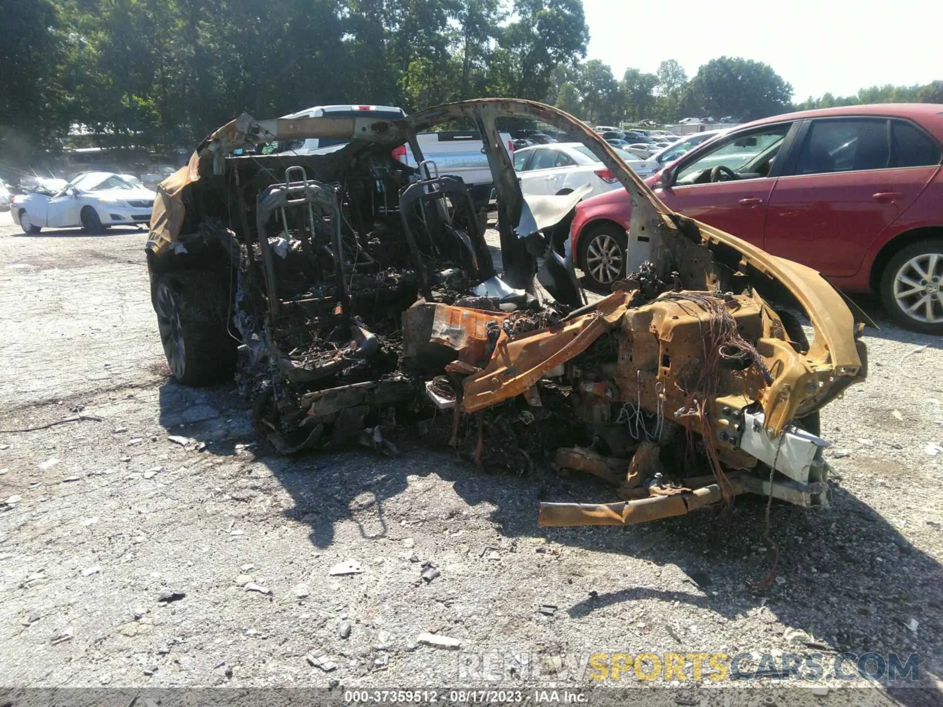 1 Photograph of a damaged car 7SAYGDEF0PF709044 TESLA MODEL Y 2023