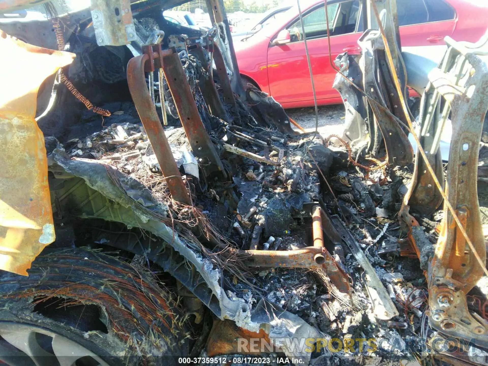 7 Photograph of a damaged car 7SAYGDEF0PF709044 TESLA MODEL Y 2023