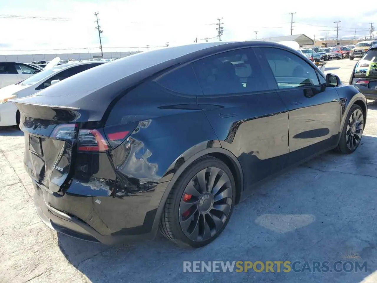 3 Photograph of a damaged car 7SAYGDEF0PF739418 TESLA MODEL Y 2023