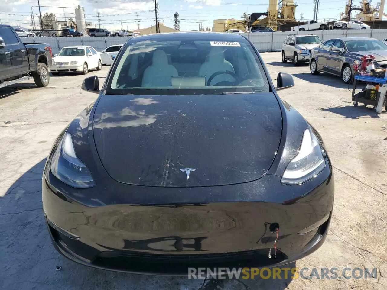 5 Photograph of a damaged car 7SAYGDEF0PF739418 TESLA MODEL Y 2023