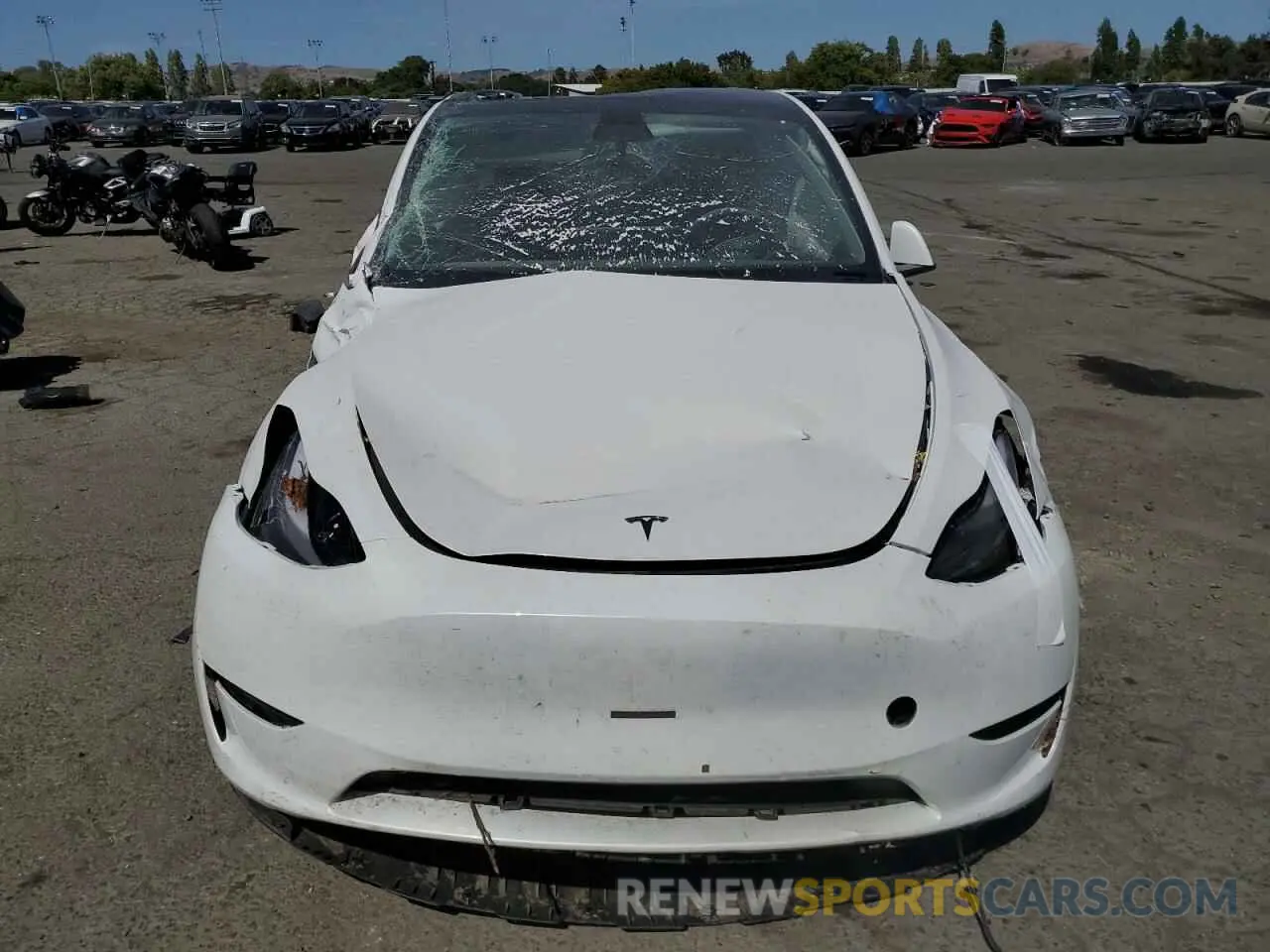 5 Photograph of a damaged car 7SAYGDEF0PF740651 TESLA MODEL Y 2023