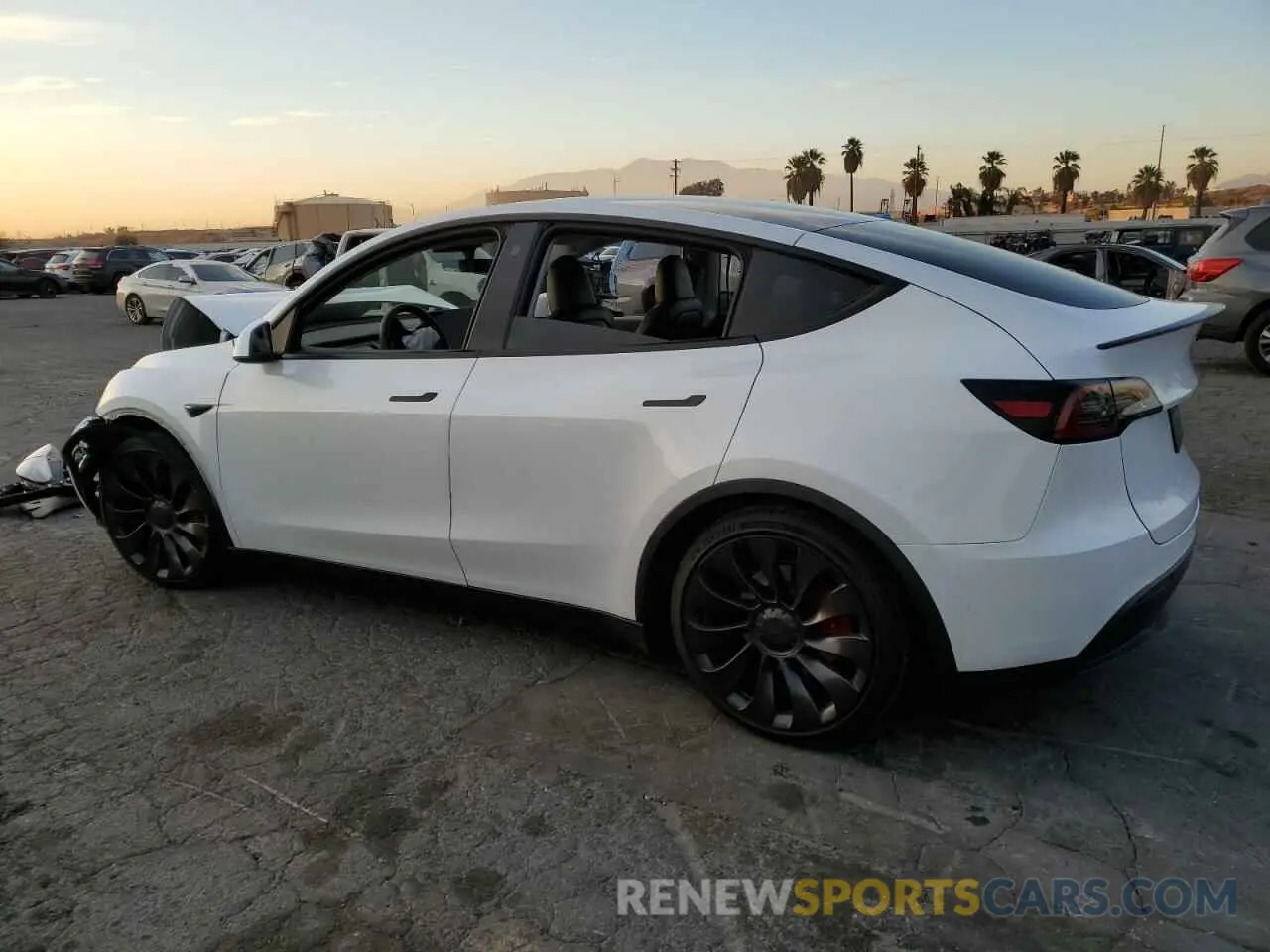 2 Фотография поврежденного автомобиля 7SAYGDEF0PF769809 TESLA MODEL Y 2023