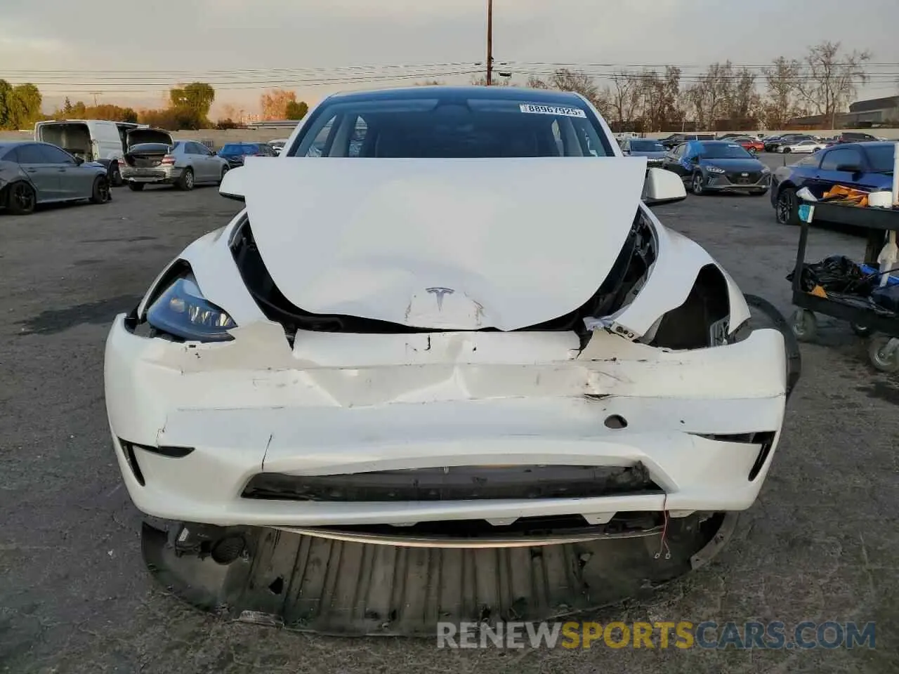 5 Фотография поврежденного автомобиля 7SAYGDEF0PF769809 TESLA MODEL Y 2023