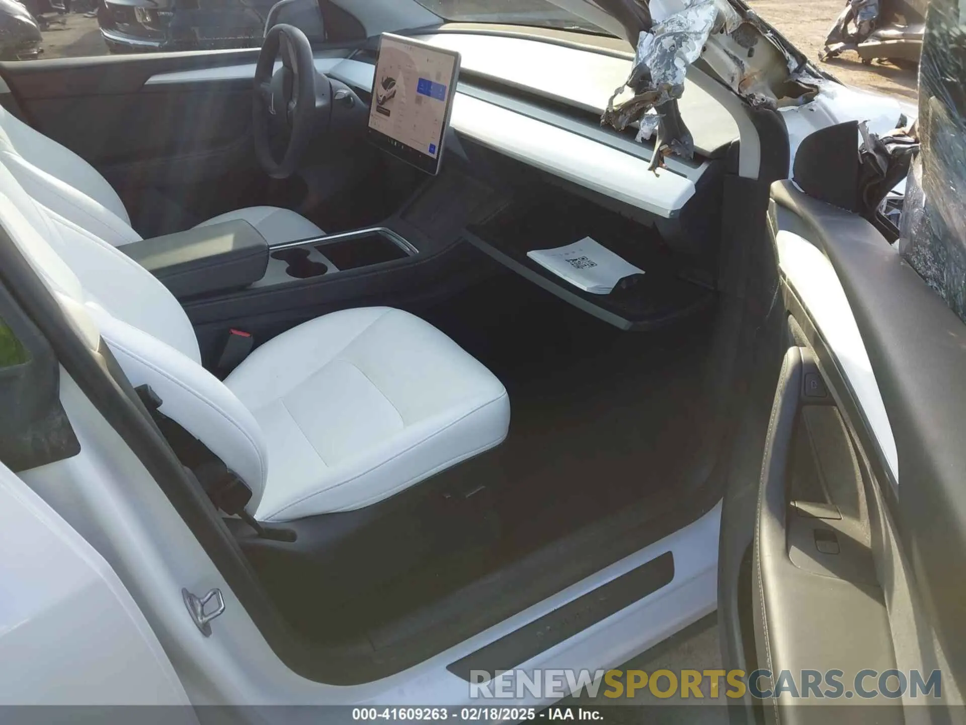 5 Фотография поврежденного автомобиля 7SAYGDEF0PF839468 TESLA MODEL Y 2023