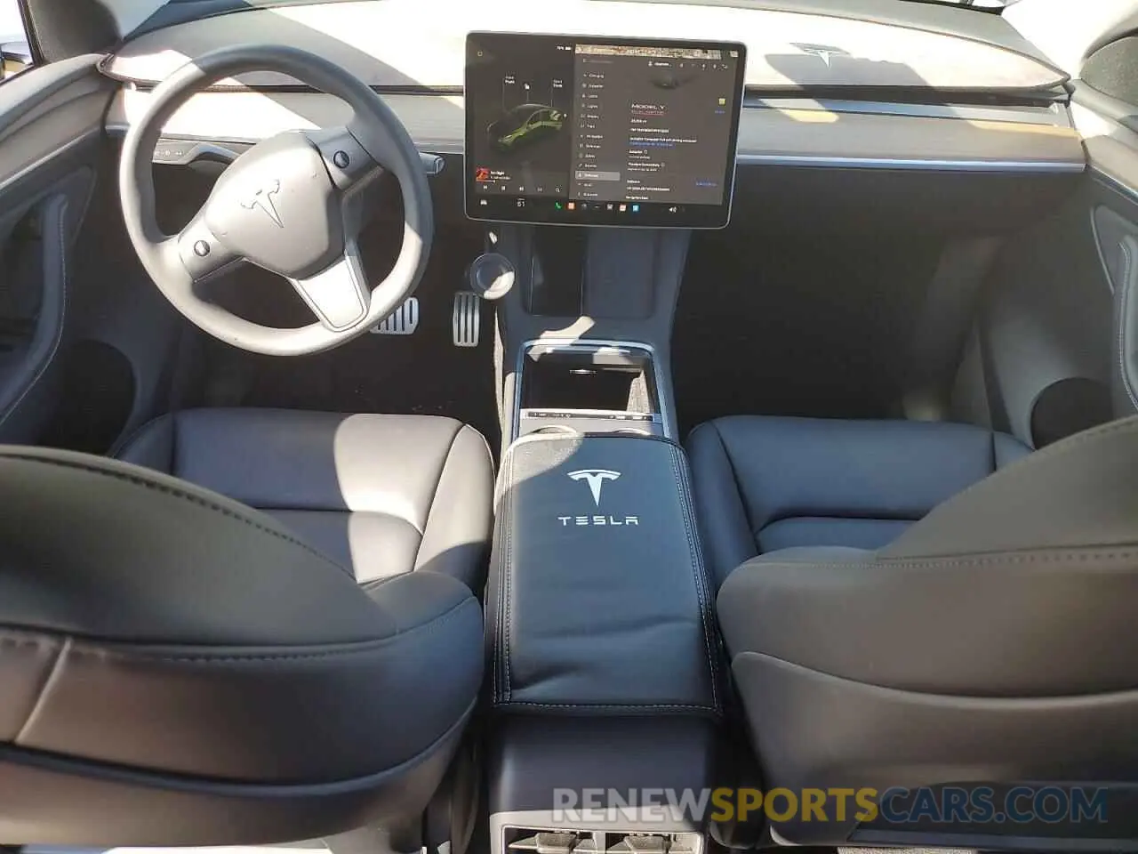8 Фотография поврежденного автомобиля 7SAYGDEF0PF872020 TESLA MODEL Y 2023
