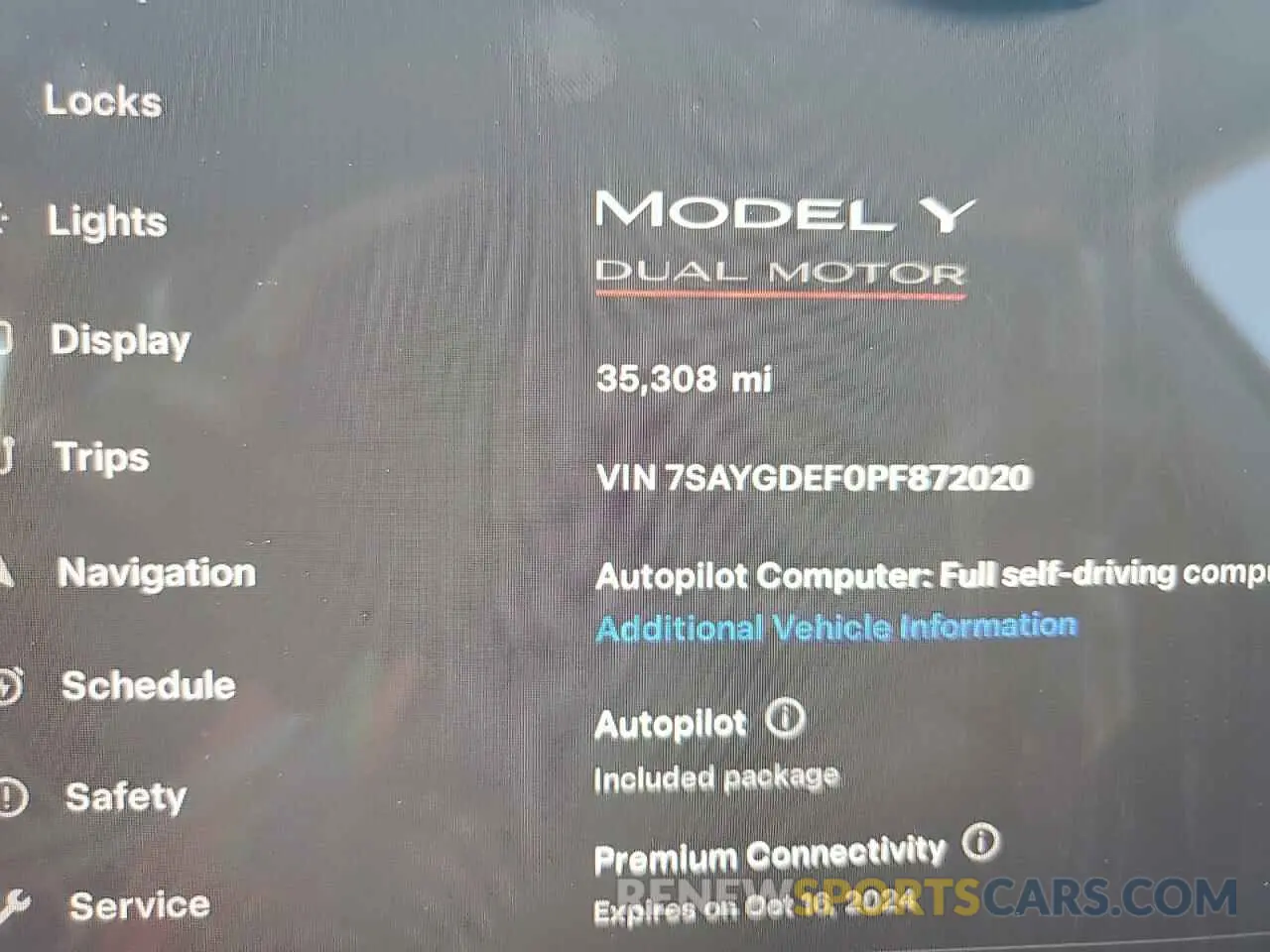 9 Фотография поврежденного автомобиля 7SAYGDEF0PF872020 TESLA MODEL Y 2023