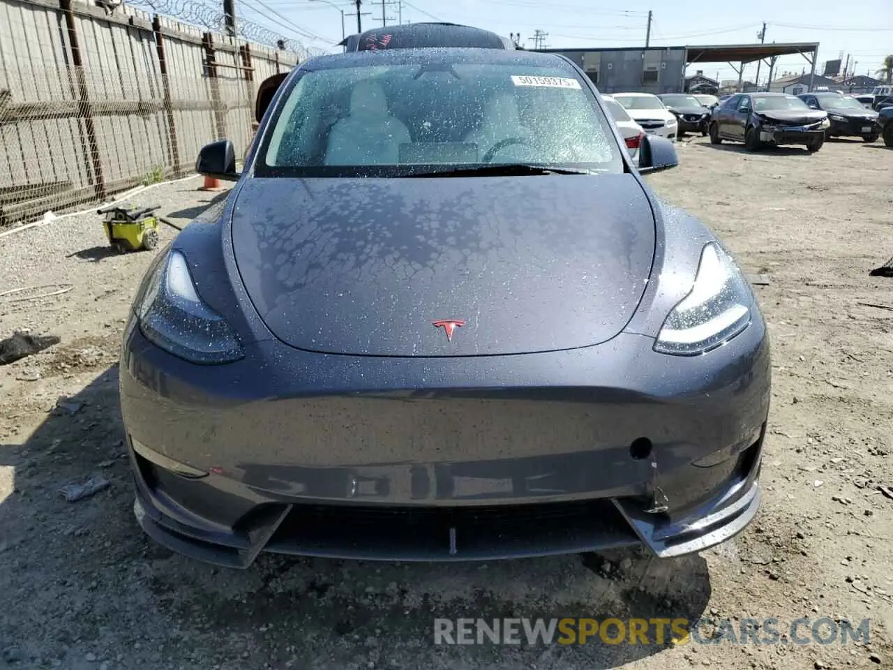 5 Photograph of a damaged car 7SAYGDEF0PF915030 TESLA MODEL Y 2023