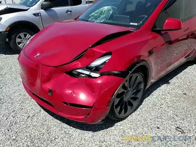 11 Photograph of a damaged car 7SAYGDEF0PF957021 TESLA MODEL Y 2023