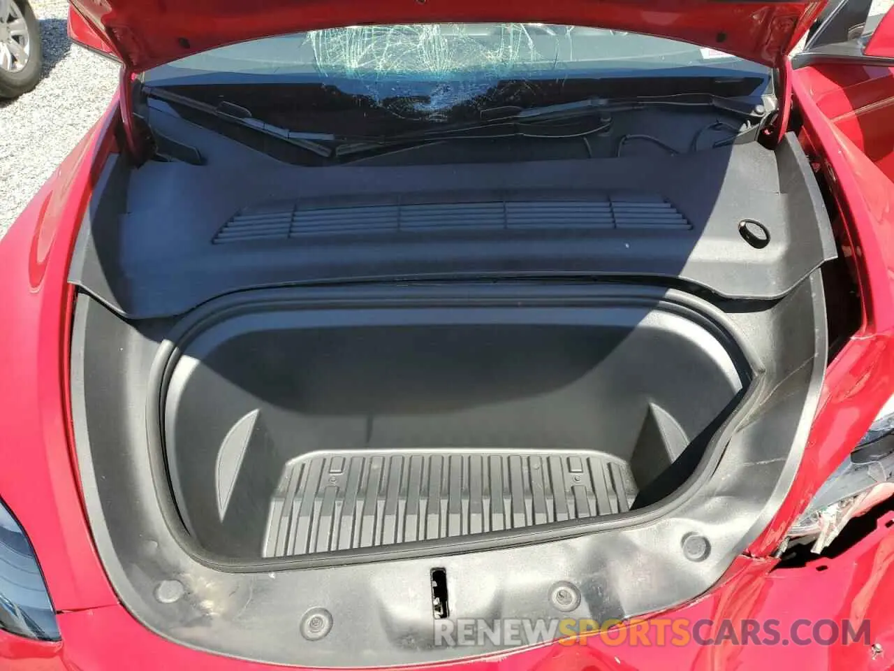 13 Photograph of a damaged car 7SAYGDEF0PF957021 TESLA MODEL Y 2023