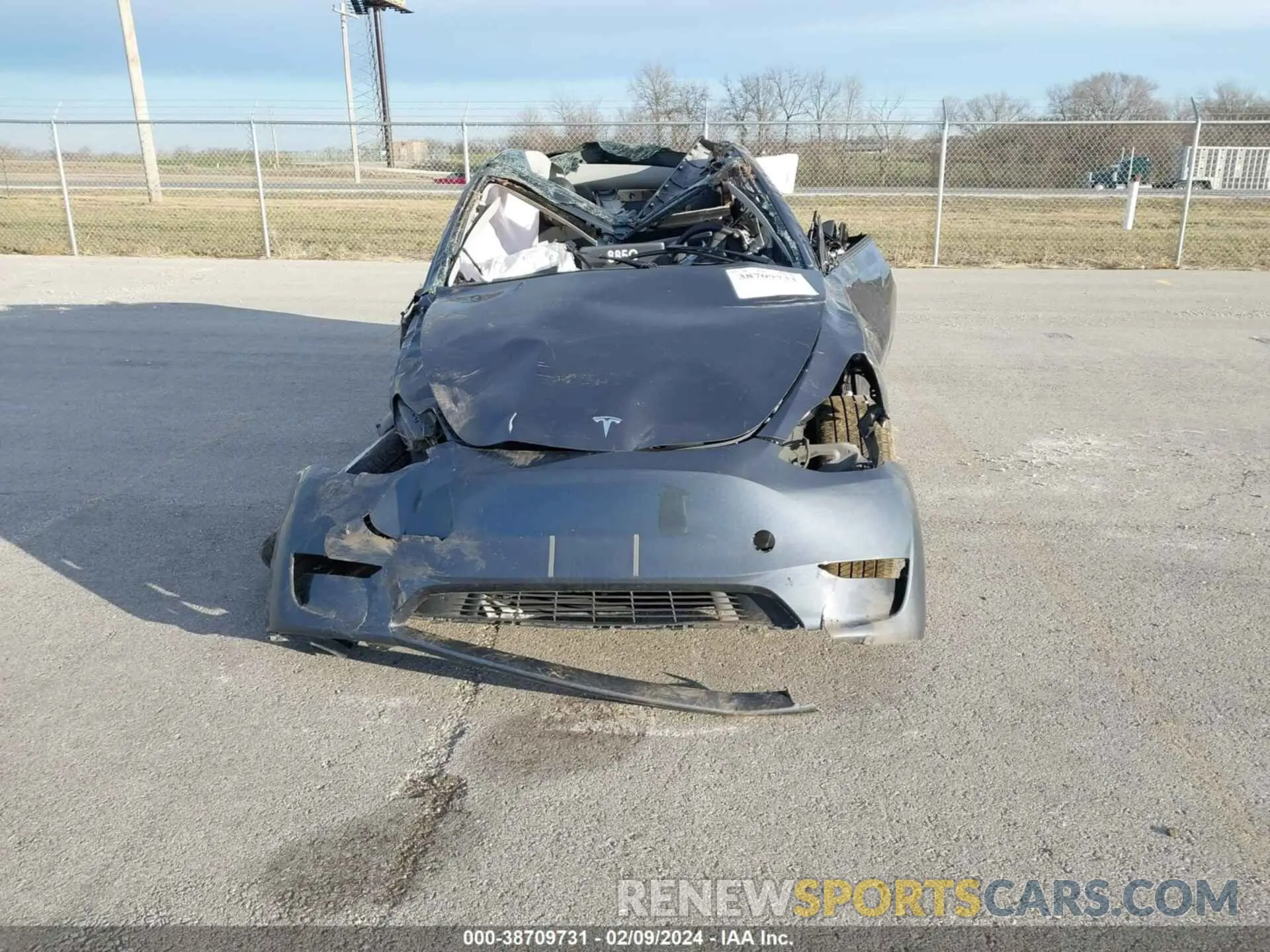 11 Фотография поврежденного автомобиля 7SAYGDEF1PA048850 TESLA MODEL Y 2023