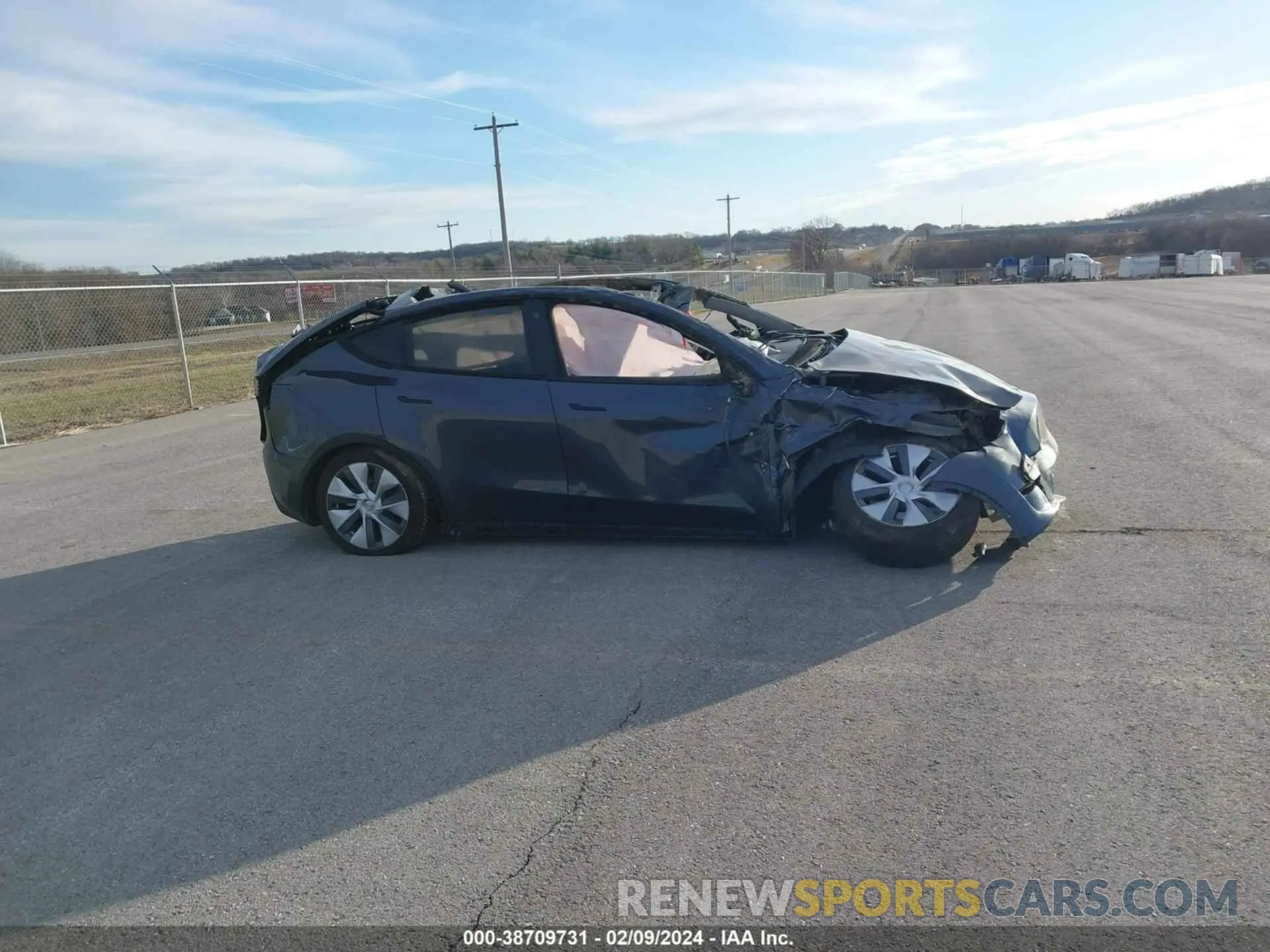 12 Фотография поврежденного автомобиля 7SAYGDEF1PA048850 TESLA MODEL Y 2023