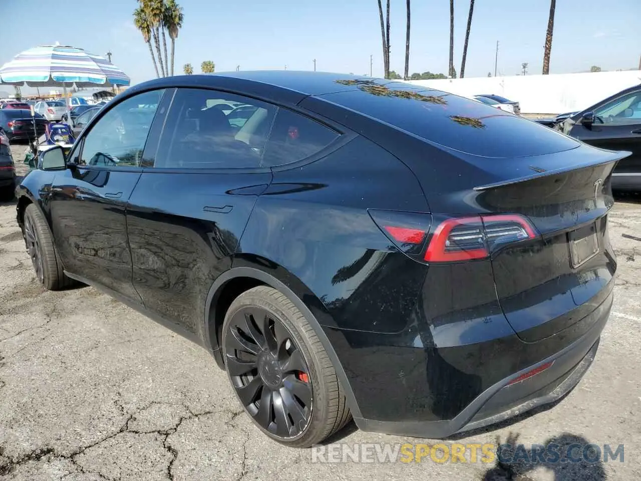 2 Photograph of a damaged car 7SAYGDEF1PF824509 TESLA MODEL Y 2023