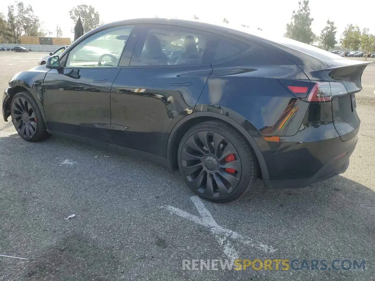 2 Photograph of a damaged car 7SAYGDEF1PF856375 TESLA MODEL Y 2023