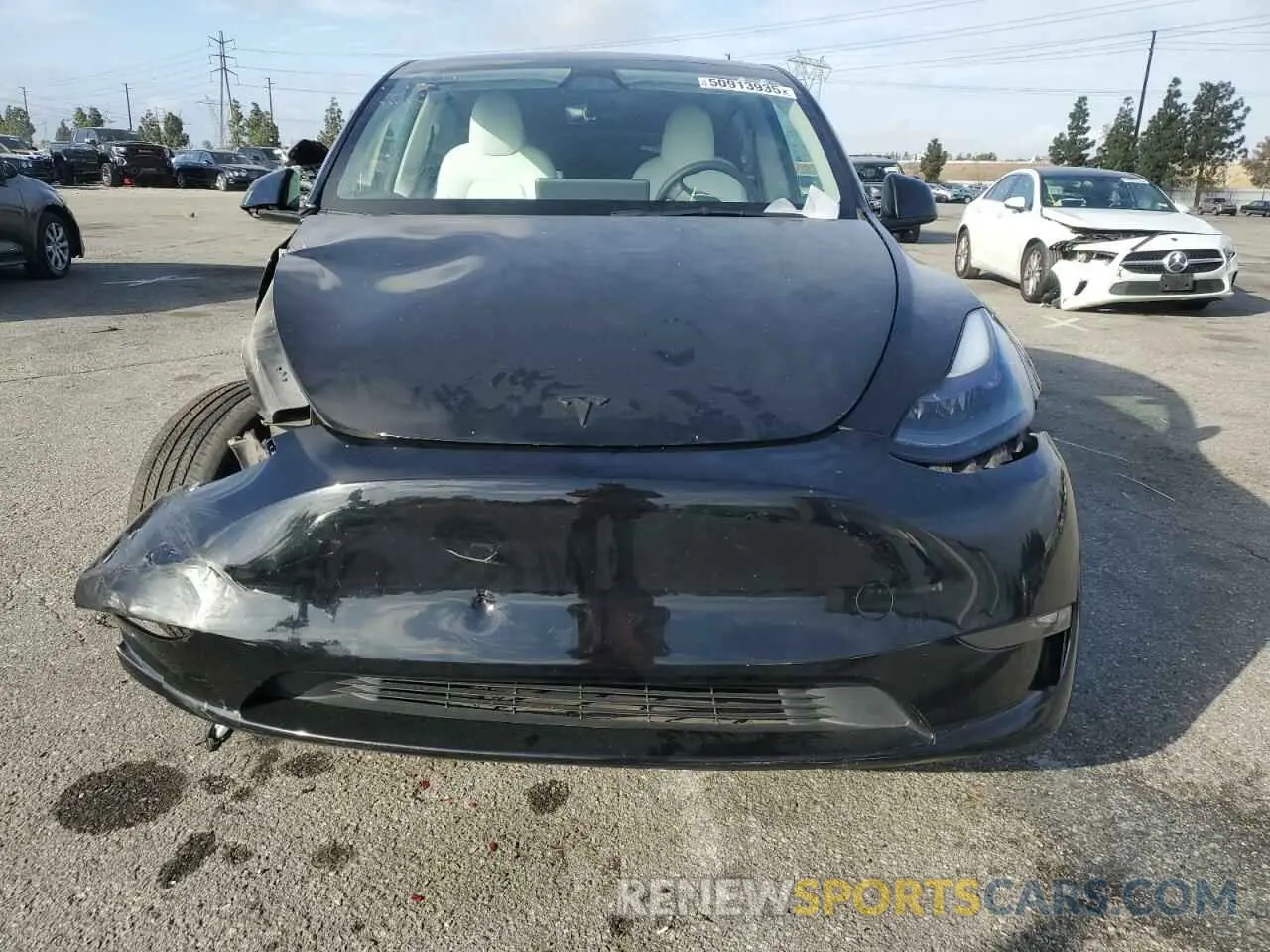 5 Photograph of a damaged car 7SAYGDEF1PF856375 TESLA MODEL Y 2023
