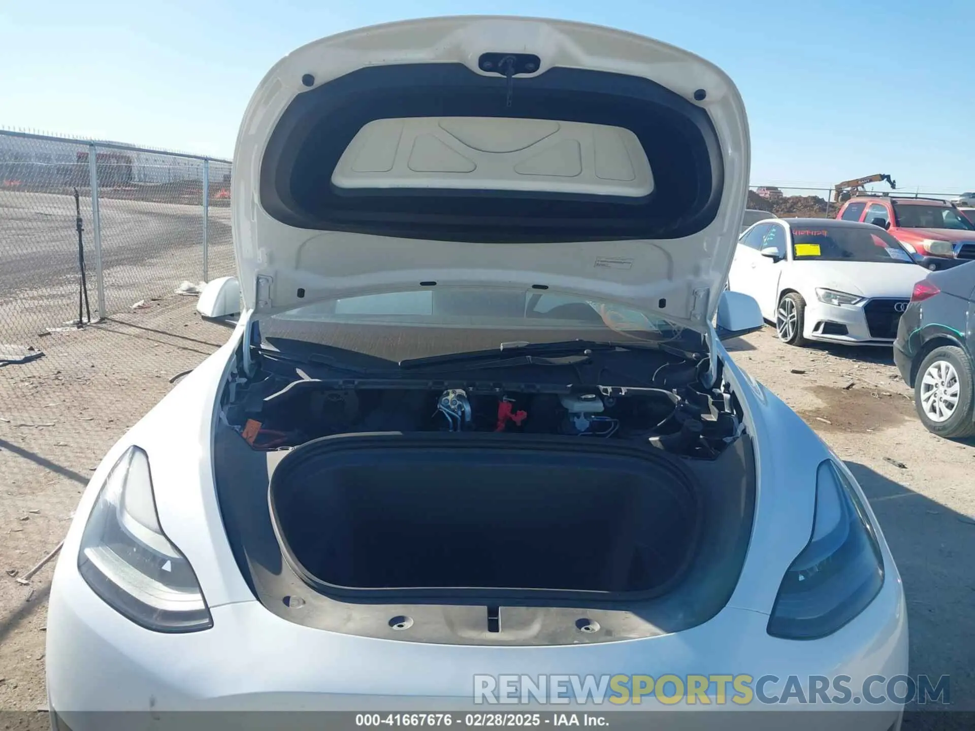 10 Фотография поврежденного автомобиля 7SAYGDEF1PF864976 TESLA MODEL Y 2023