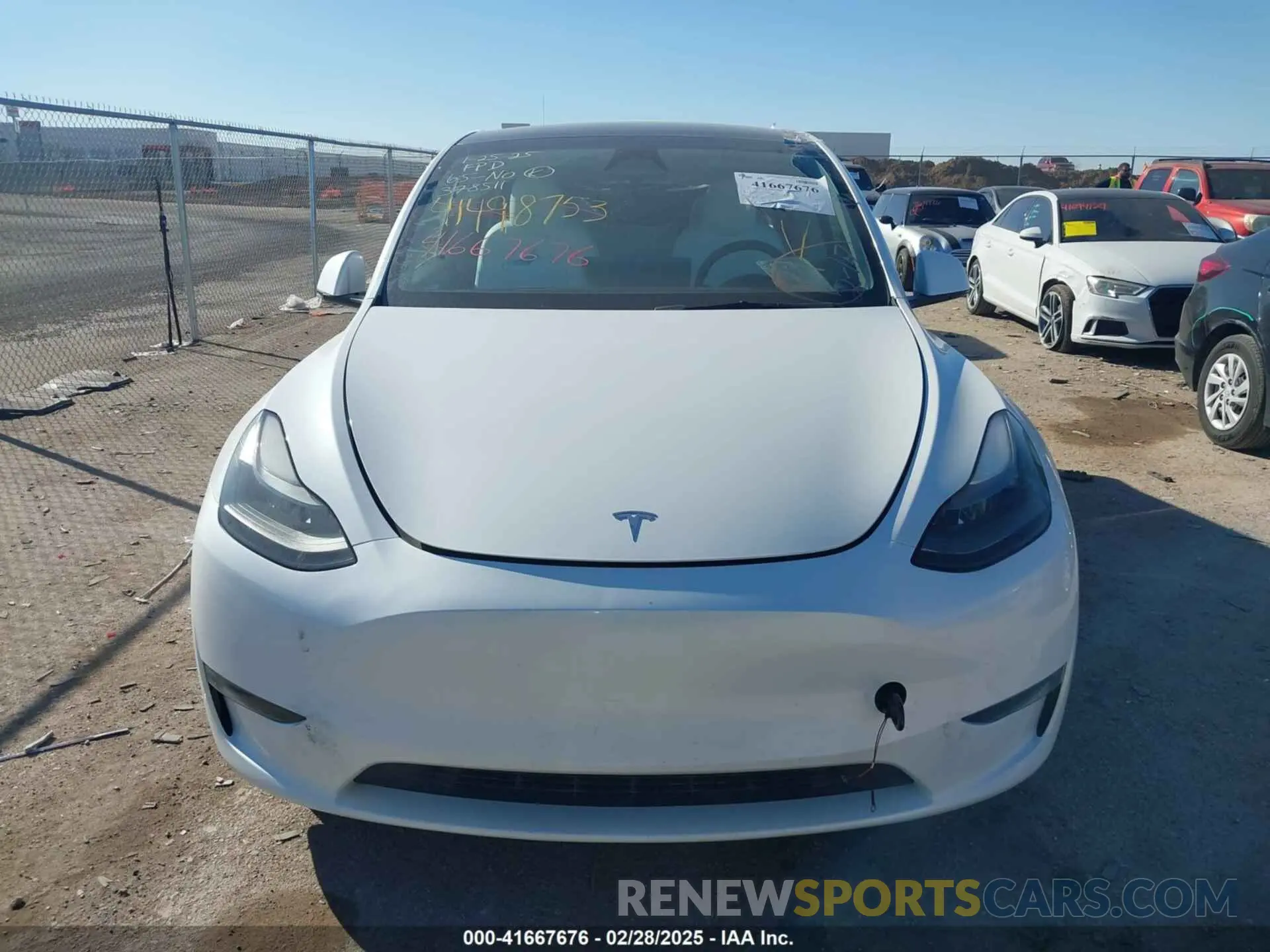 11 Фотография поврежденного автомобиля 7SAYGDEF1PF864976 TESLA MODEL Y 2023