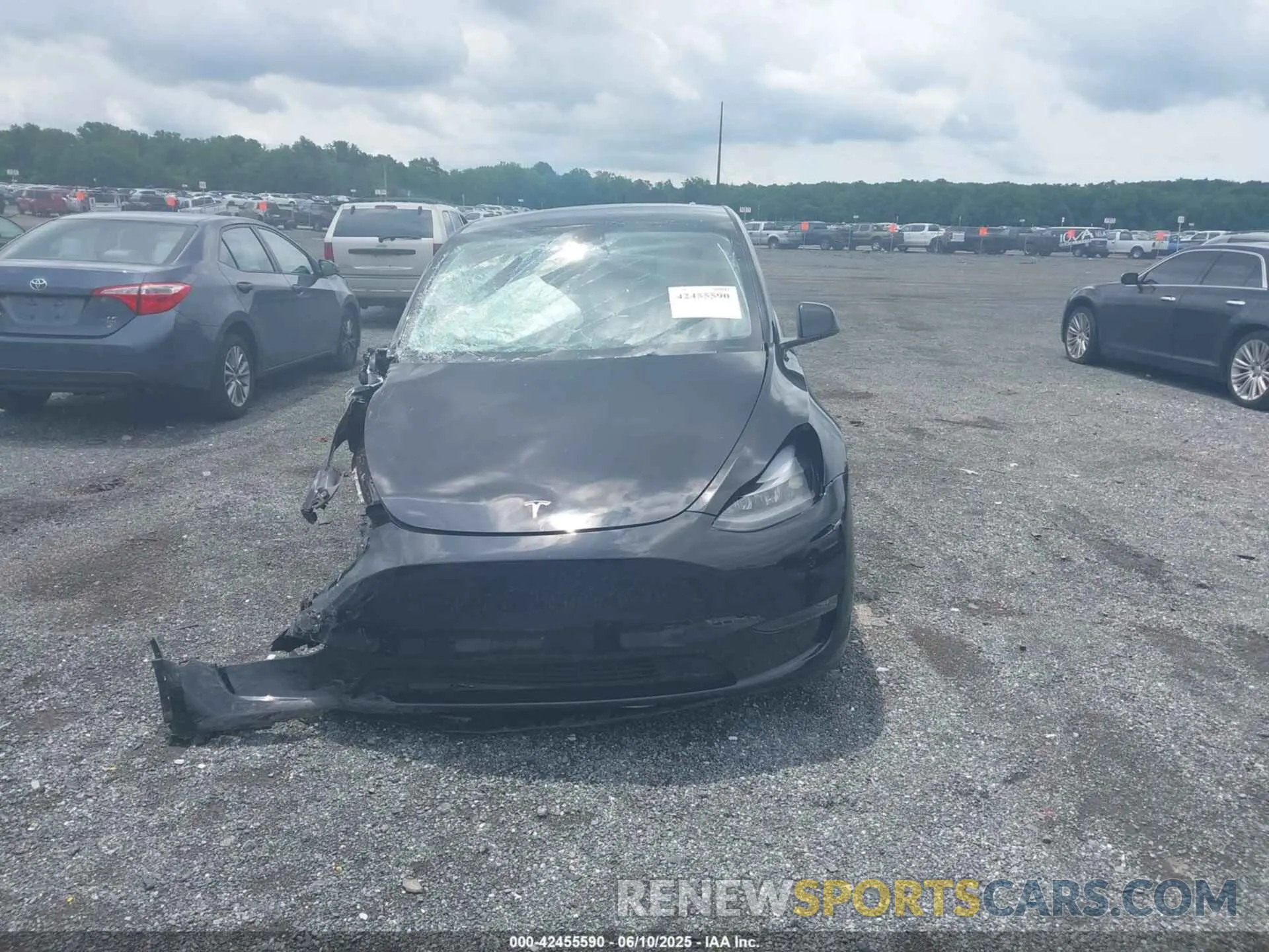 12 Photograph of a damaged car 7SAYGDEF1PF940941 TESLA MODEL Y 2023