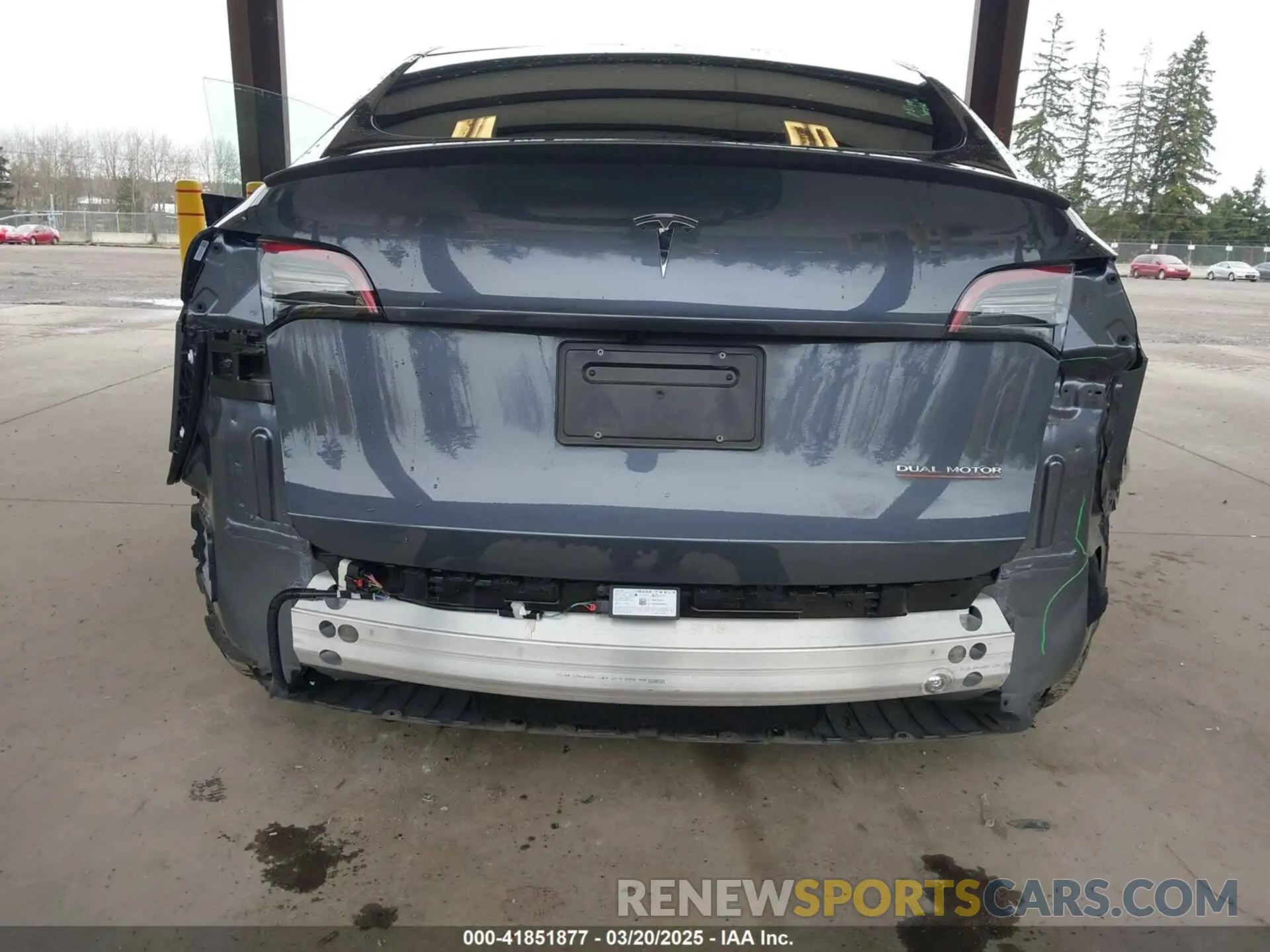 6 Фотография поврежденного автомобиля 7SAYGDEF1PF941197 TESLA MODEL Y 2023