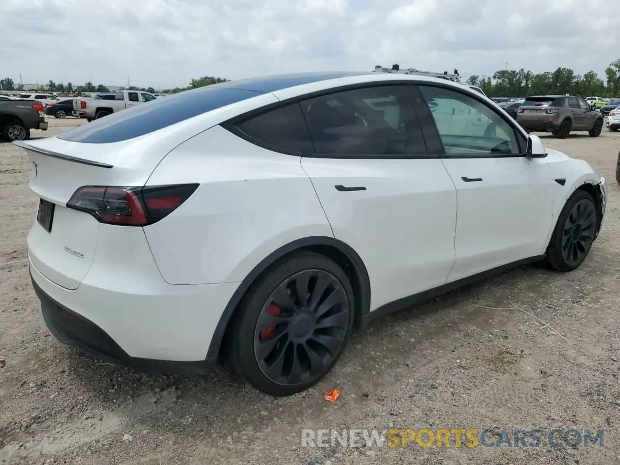 3 Photograph of a damaged car 7SAYGDEF2PF595192 TESLA MODEL Y 2023