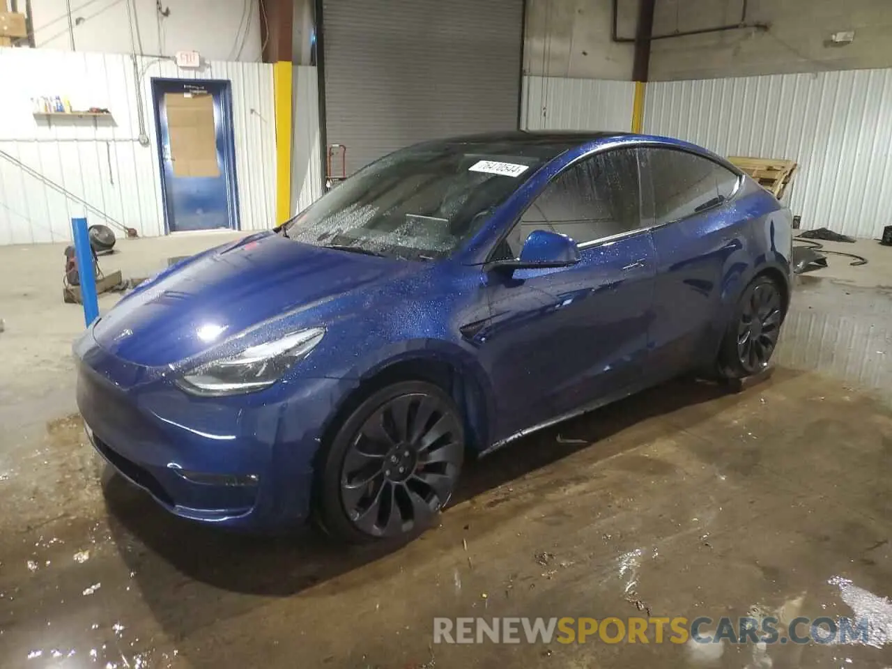 1 Photograph of a damaged car 7SAYGDEF2PF705917 TESLA MODEL Y 2023